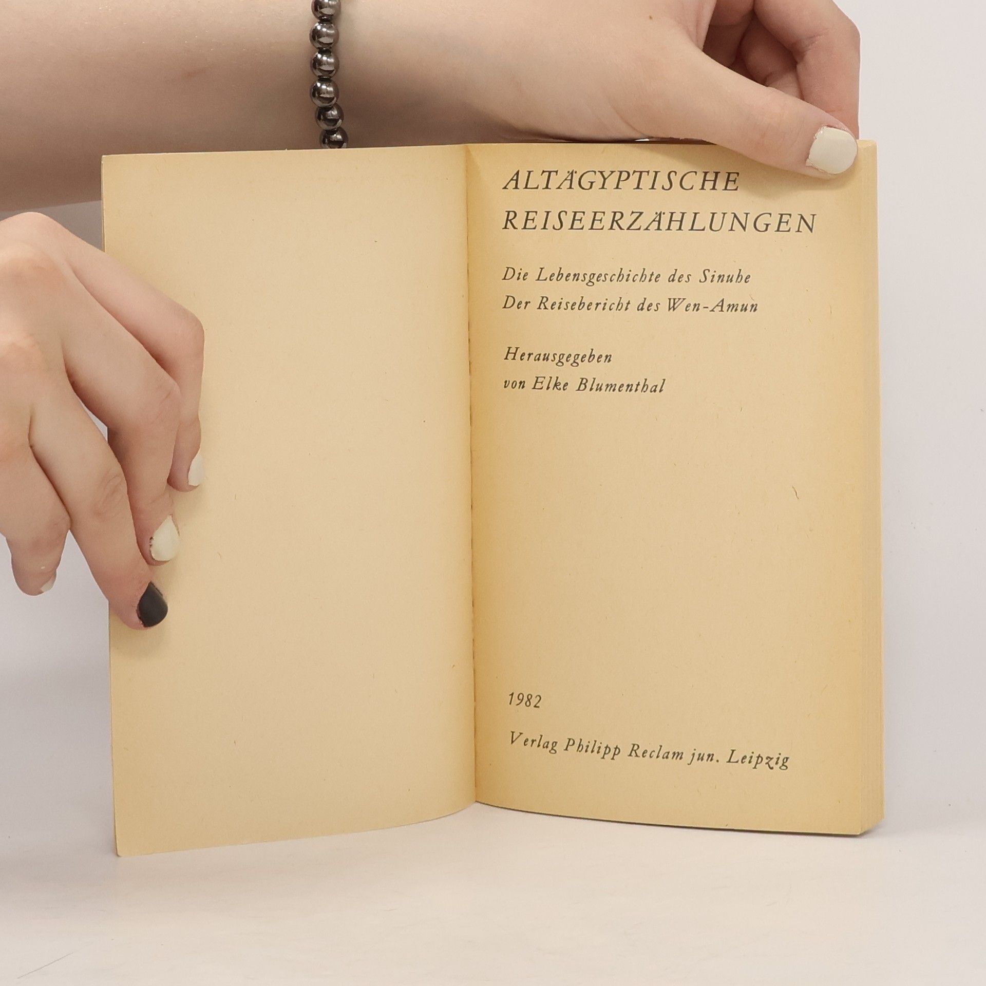 Autores varios Altägyptische Reiseerzählungen