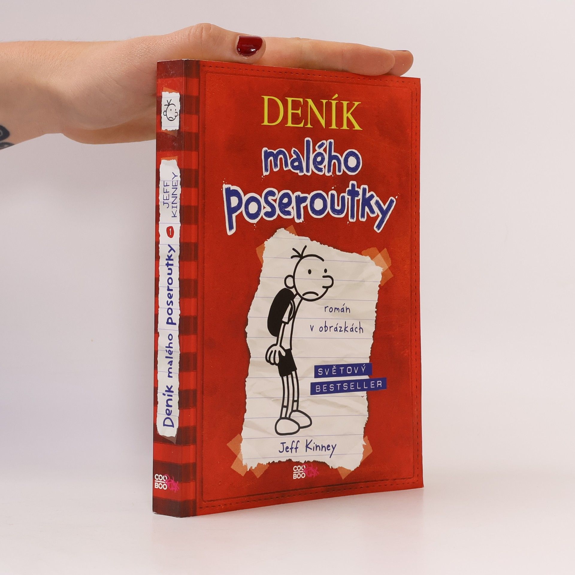 Jeff Kinney Deník malého poseroutky 1