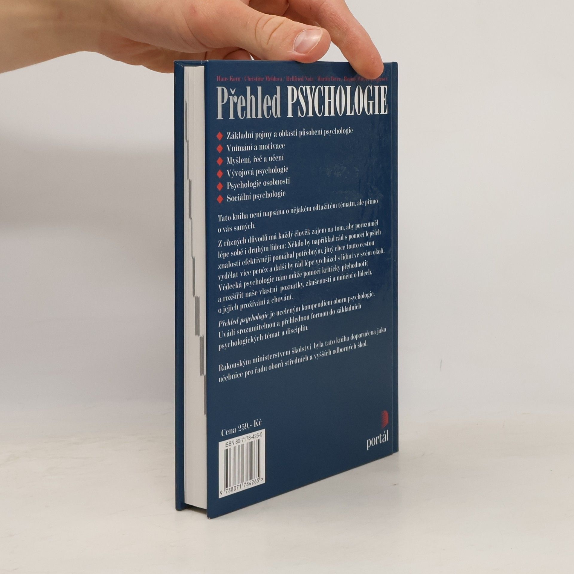 Magdalena Valášková Přehled psychologie