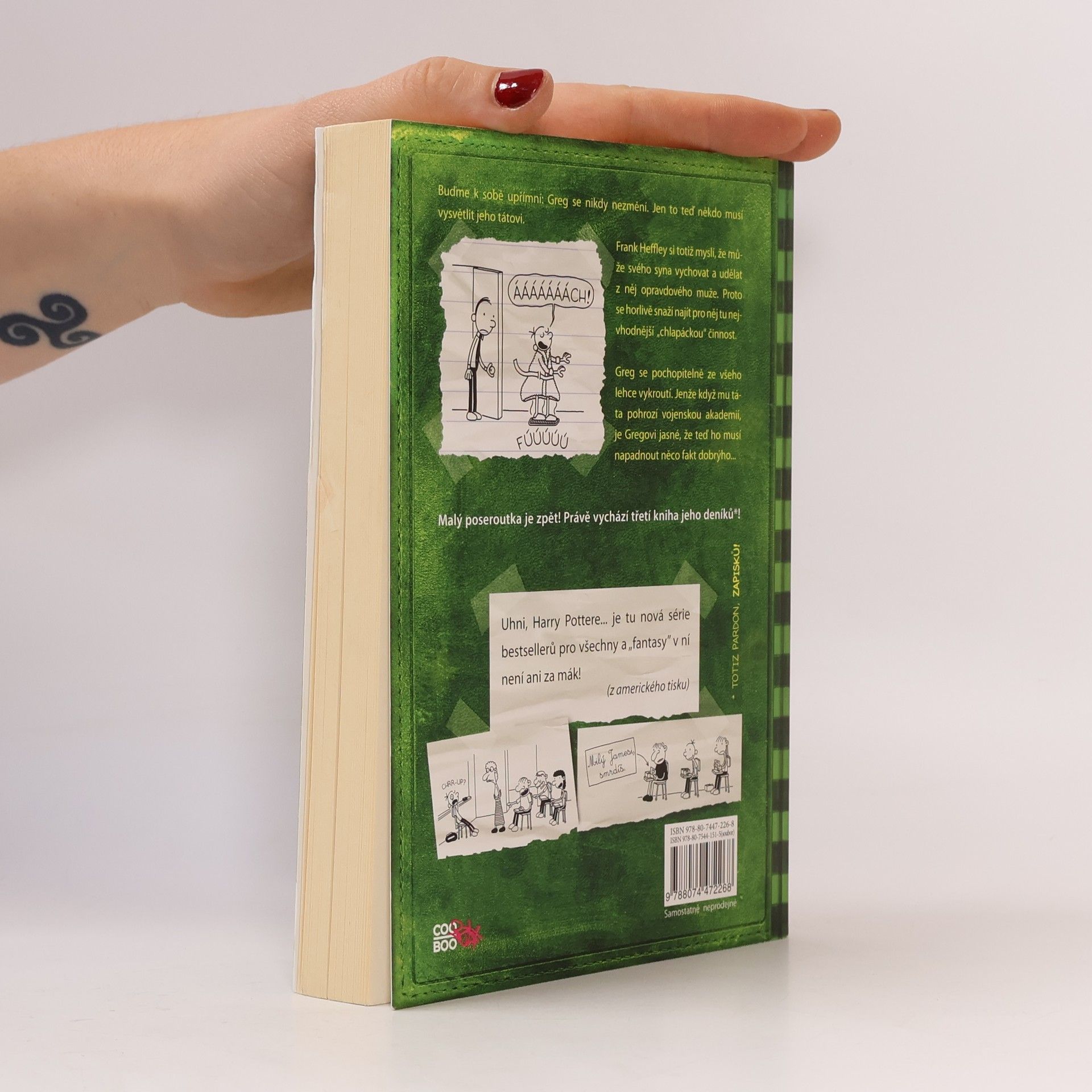 Jeff Kinney Deník malého poseroutky 3. Poslední kapka