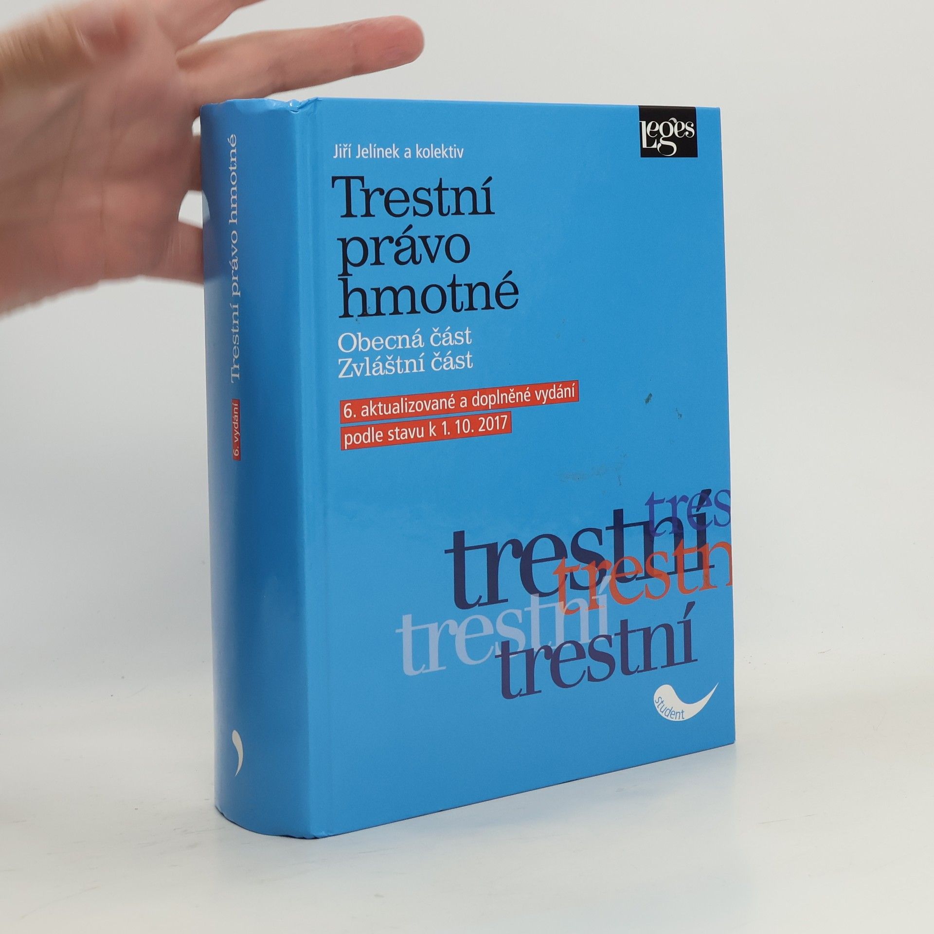 Jiří Jelínek Trestní právo hmotné