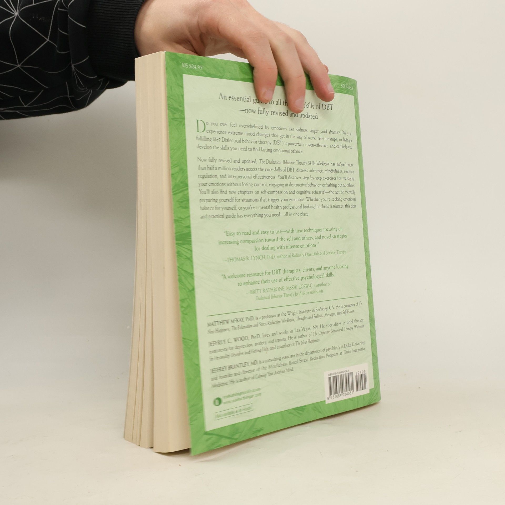 Matthew McKay The Dialectical Behavior Therapy Skills Workbook