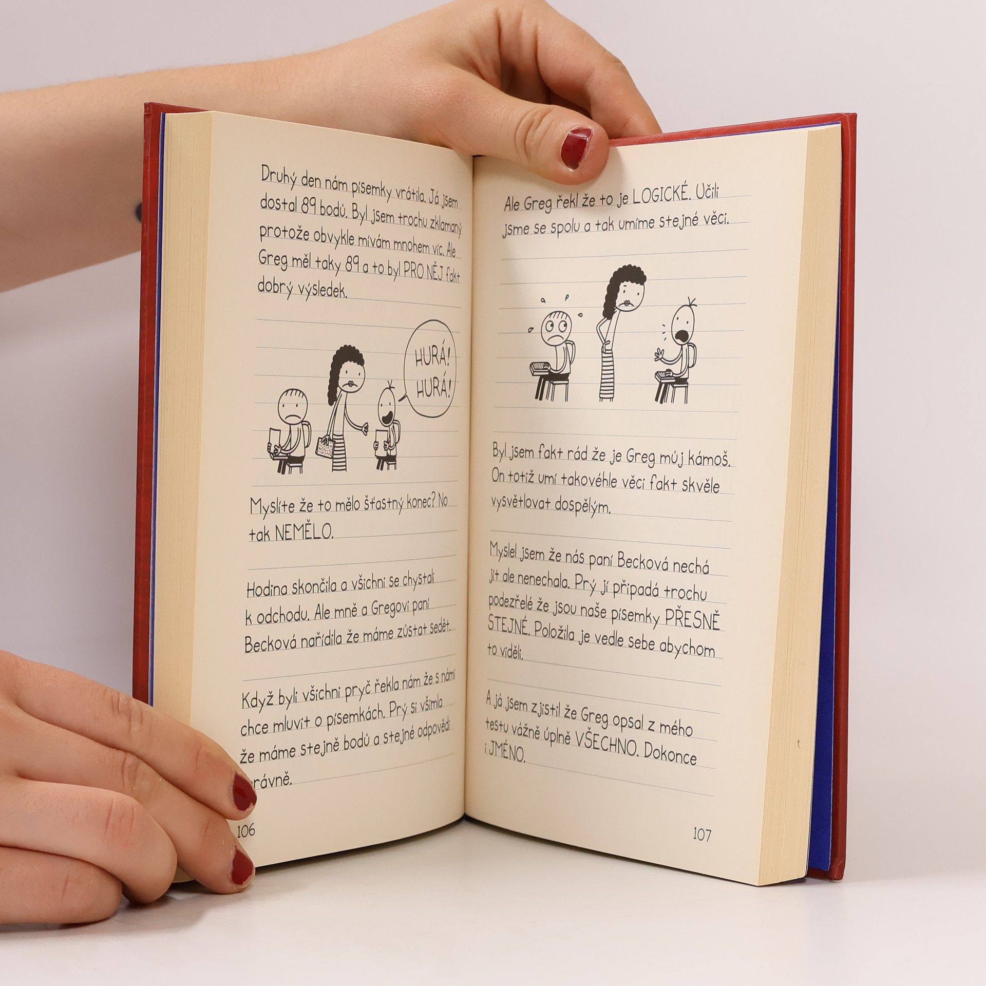Jeff Kinney Deník báječného kamaráda. Píše Rowley Jefferson
