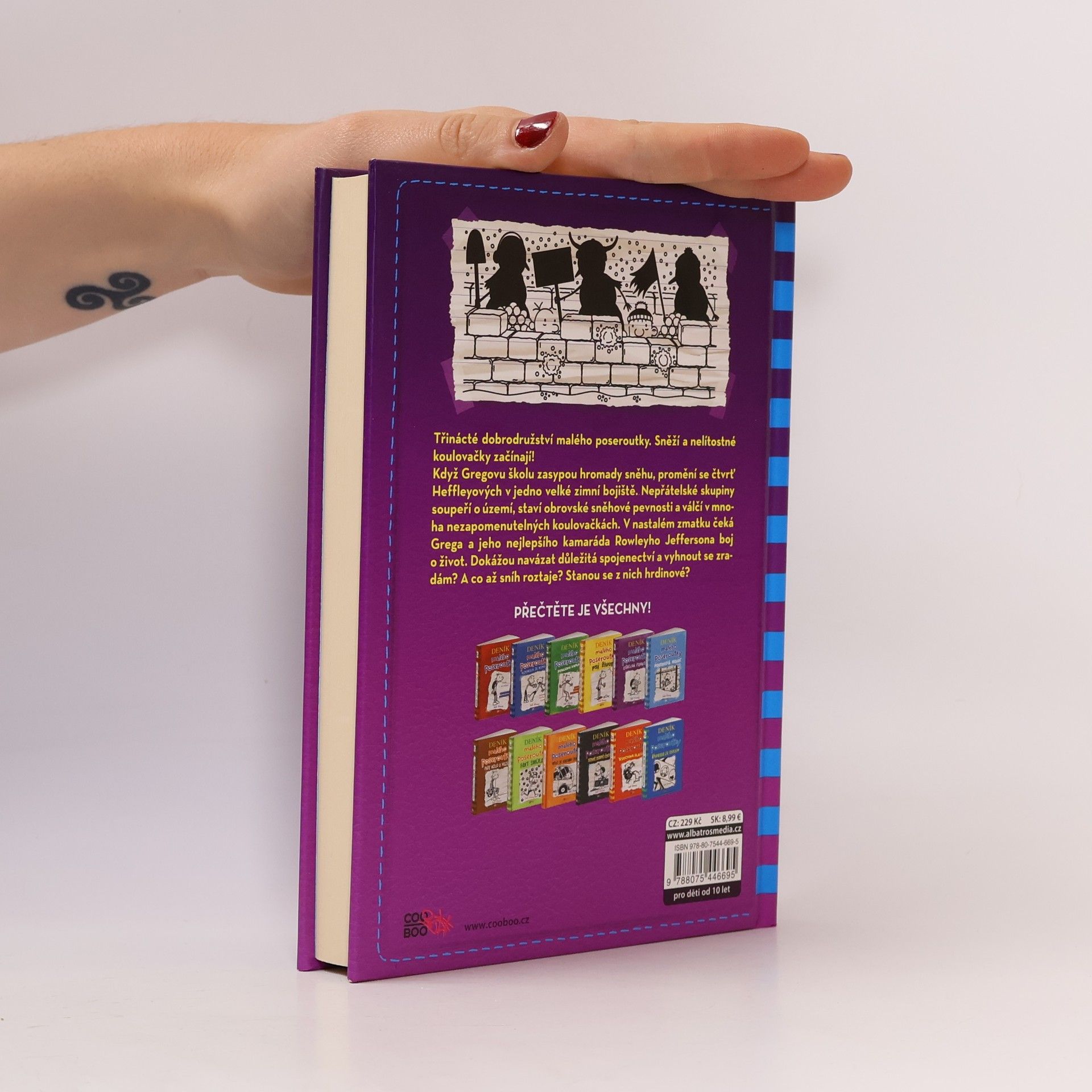 Jeff Kinney Deník malého poseroutky 13. Radosti zimy