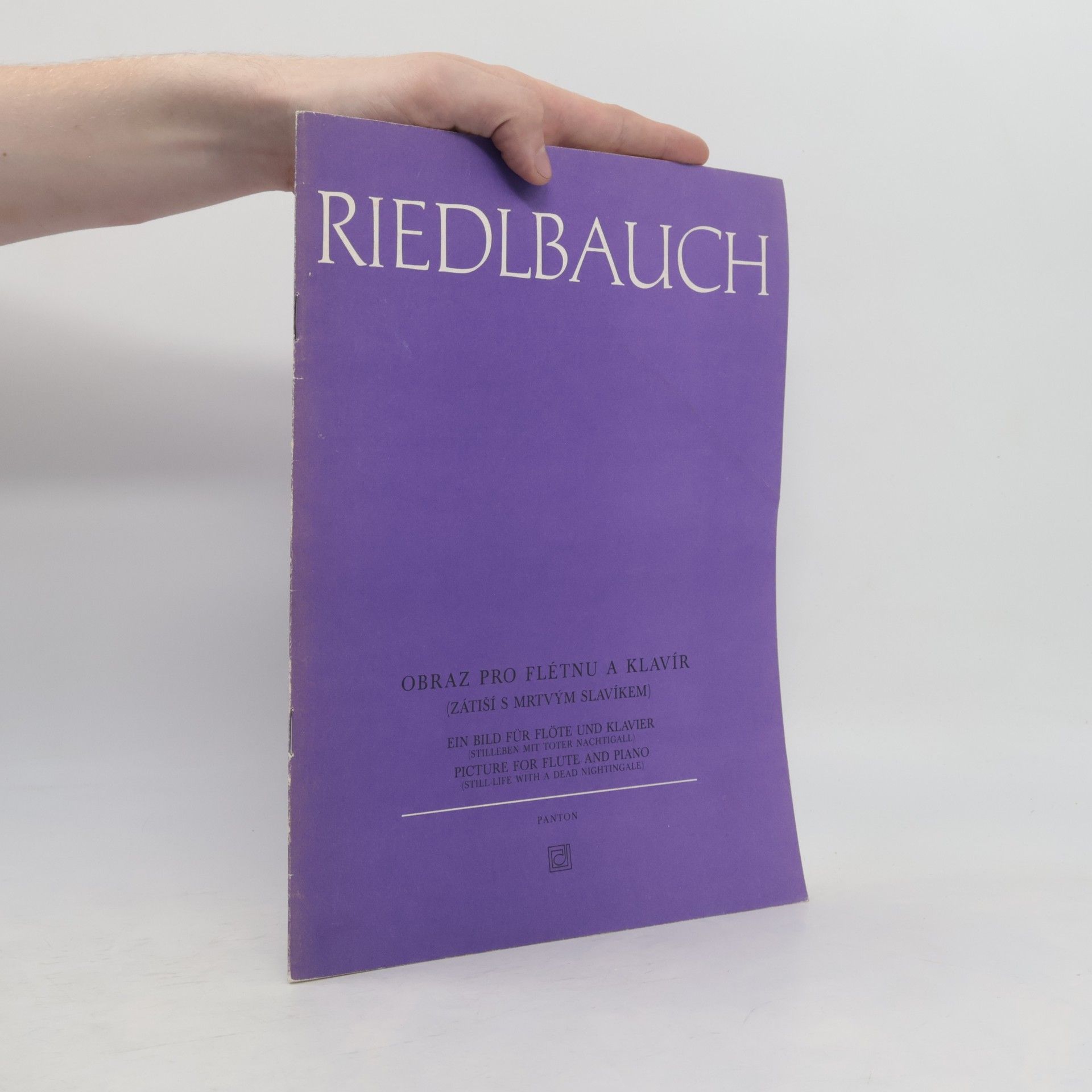 Kolektív autorov Riedlbauch. Obraz pro flétnu a klavír