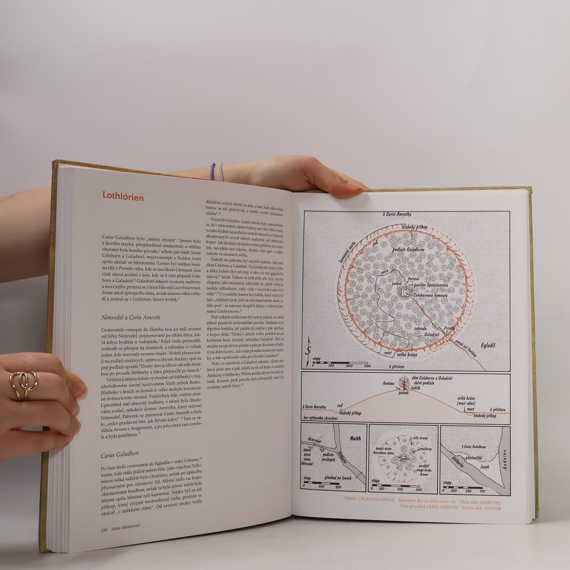 Karen Wynn Fonstad Atlas Středozemě