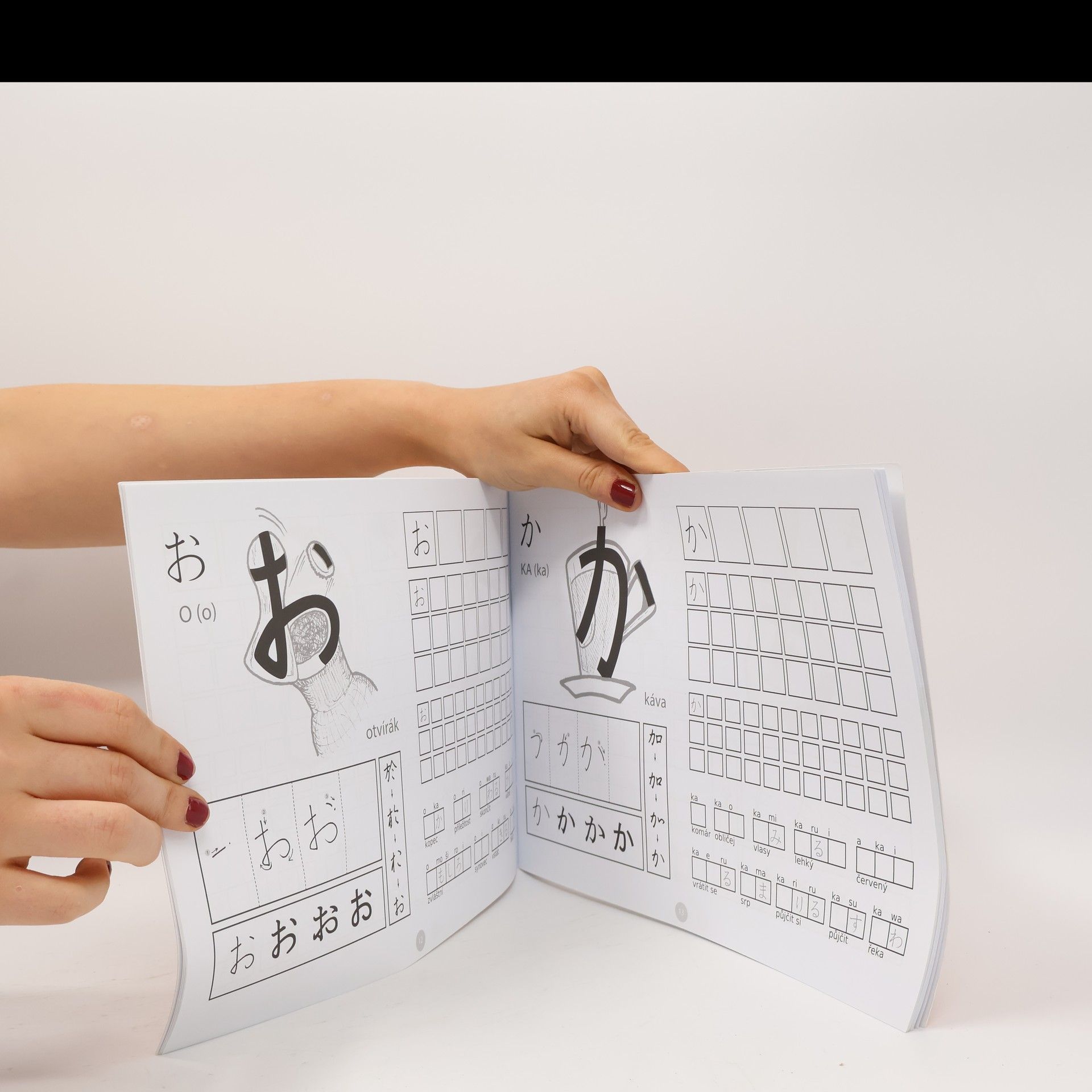 Seina Nakajima Obrázková hiragana. Zábavná učebnice japonského slabičného písma