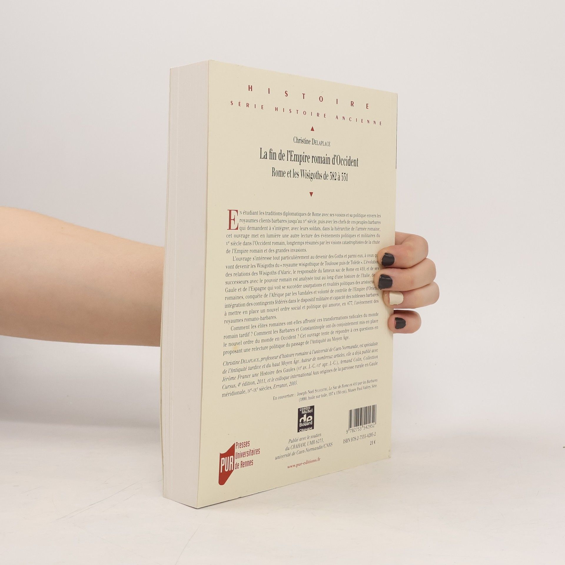 Christine Delaplace La fin de l'Empire romain d'Occident