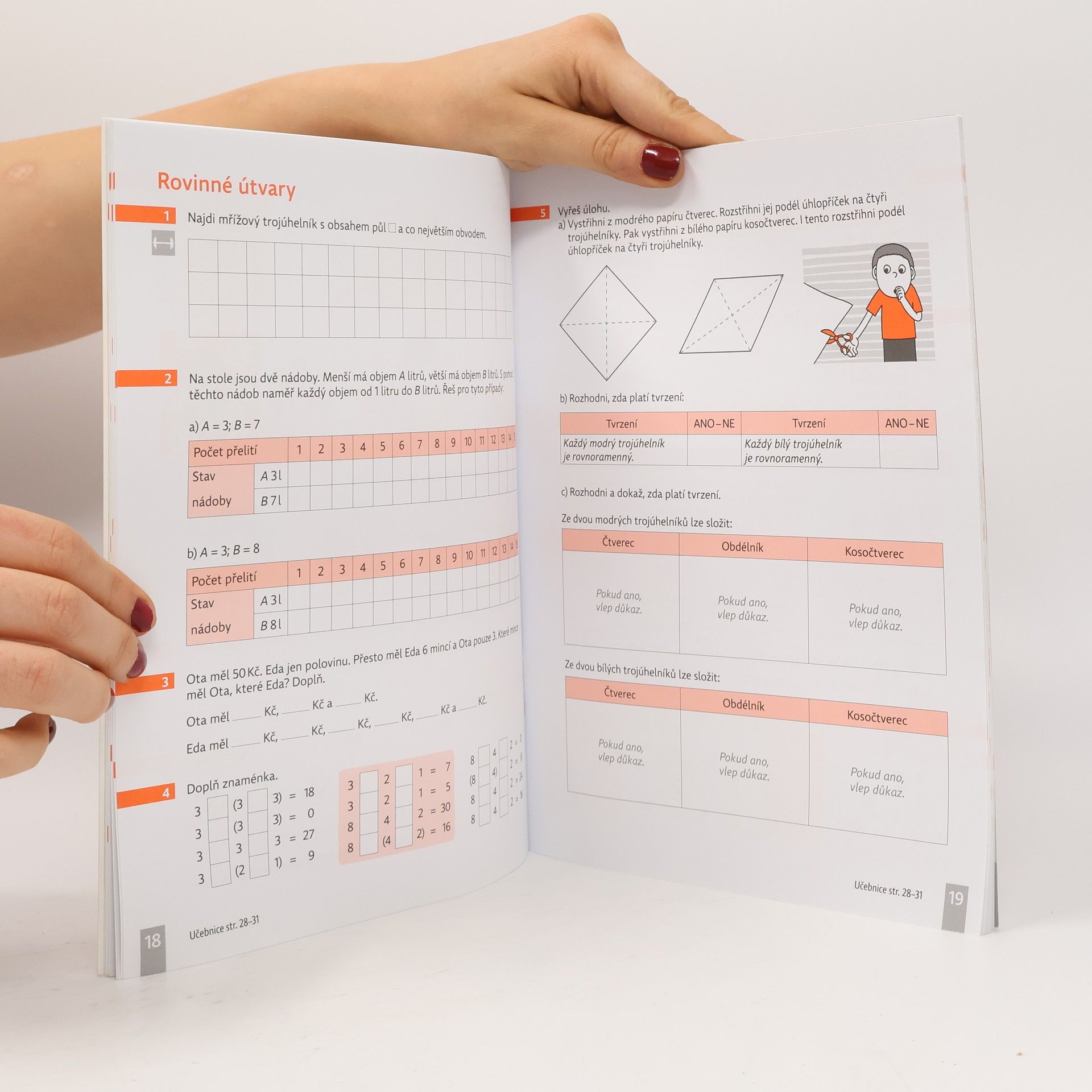 Various authors Matematika 4/1 - Pracovní sešit