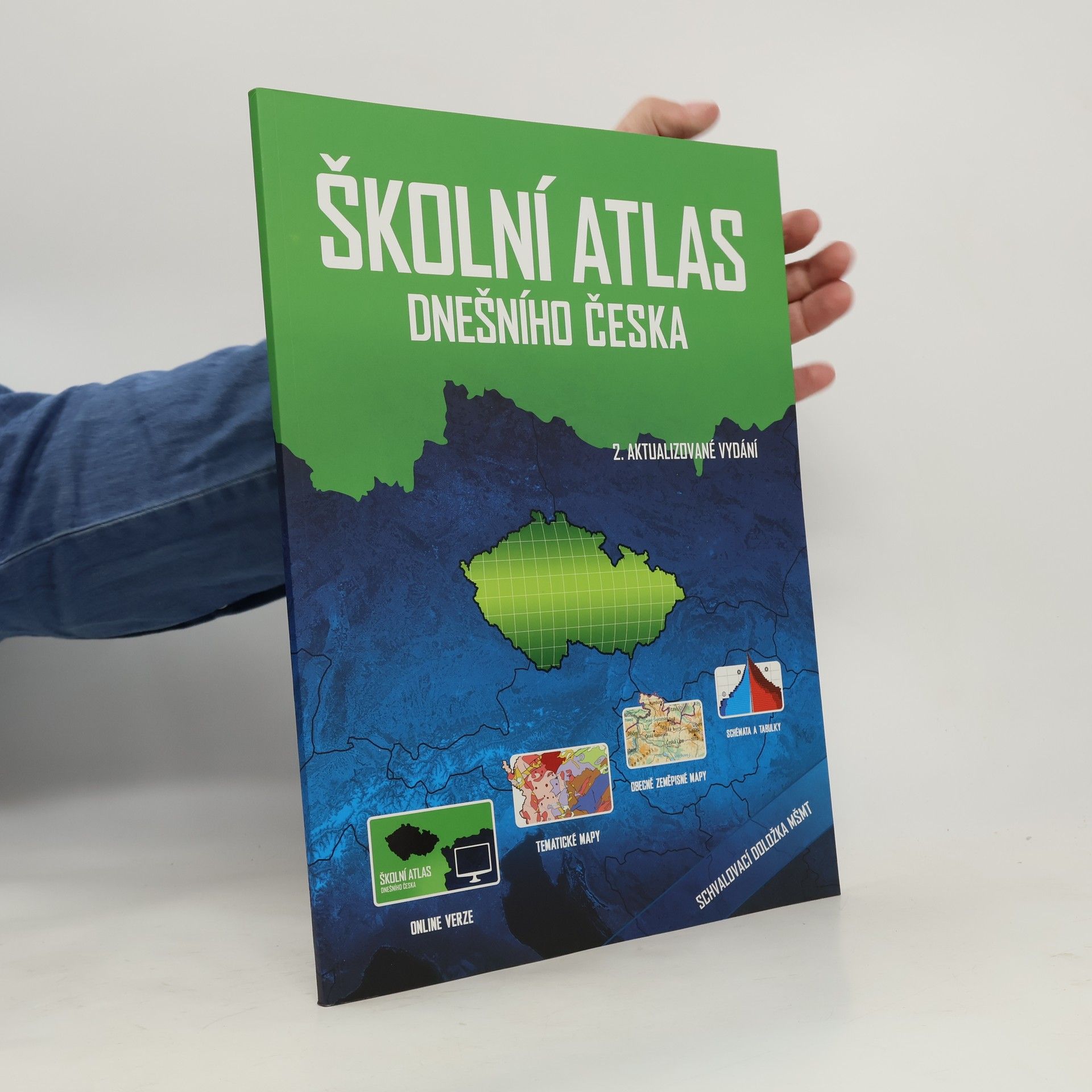 Autores varios Školní atlas dnešního Česka