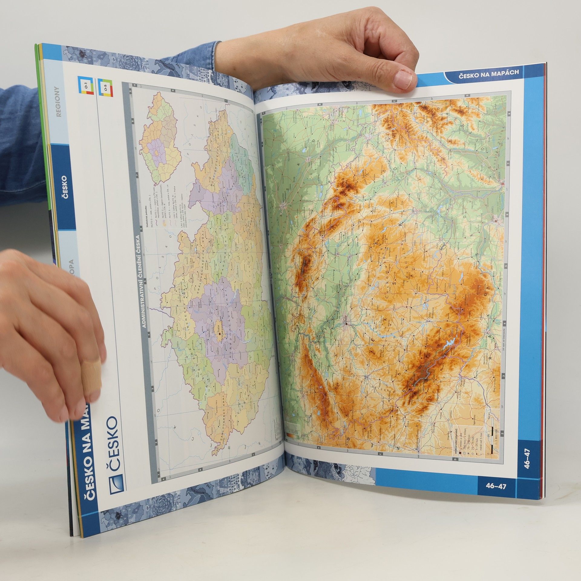 Martin Hanus Školní atlas dnešního Česka