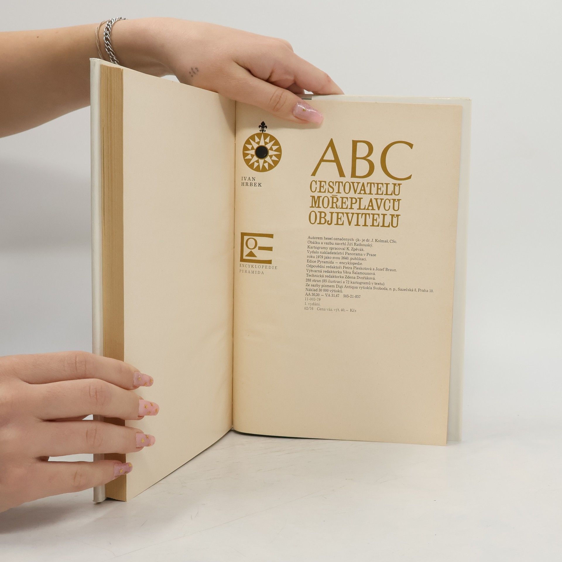 Ivan Hrbek ABC cestovatelů, mořeplavců, objevitelů