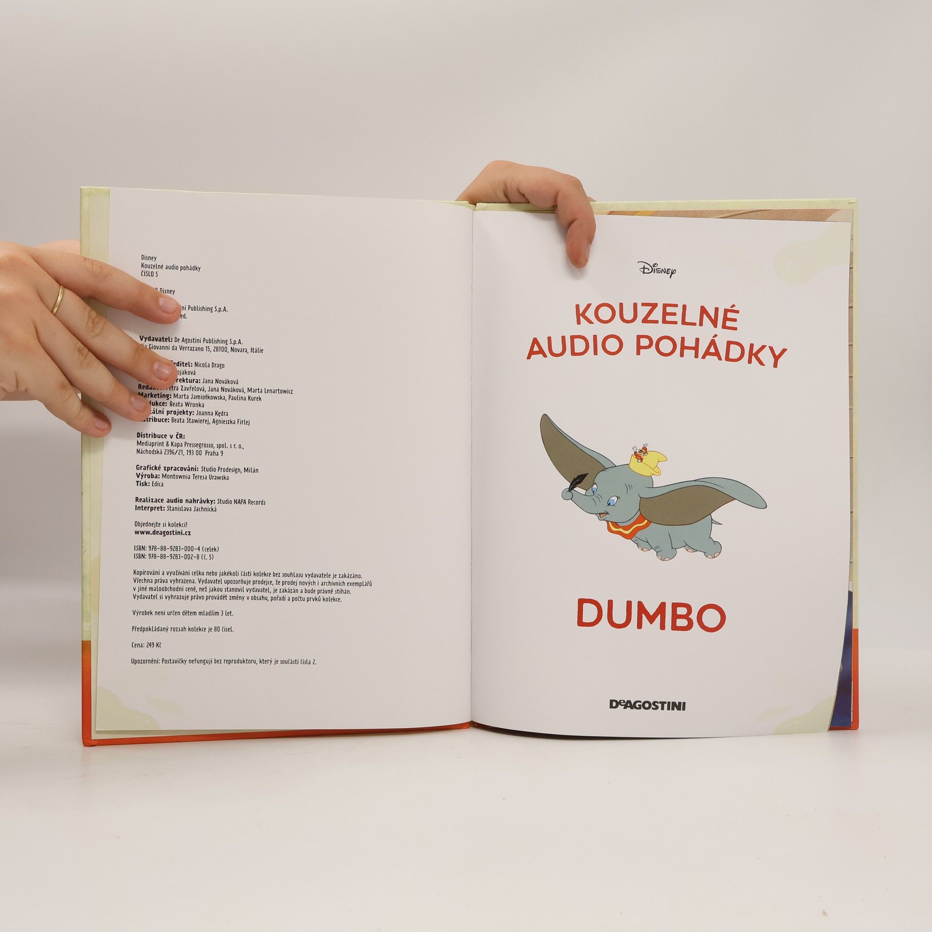 Autorenkollektiv Kouzelné audio pohádky 5. Dumbo