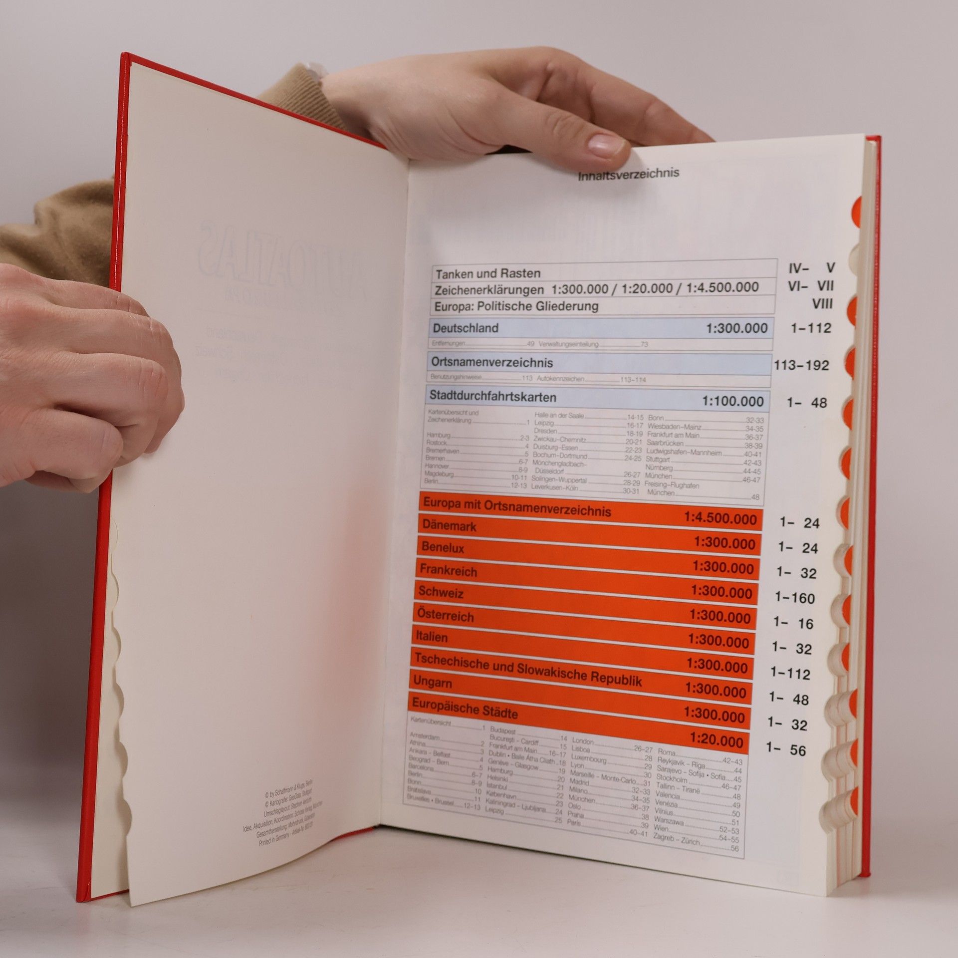 Autorenkollektiv Autoatlas. Zentraleuropa