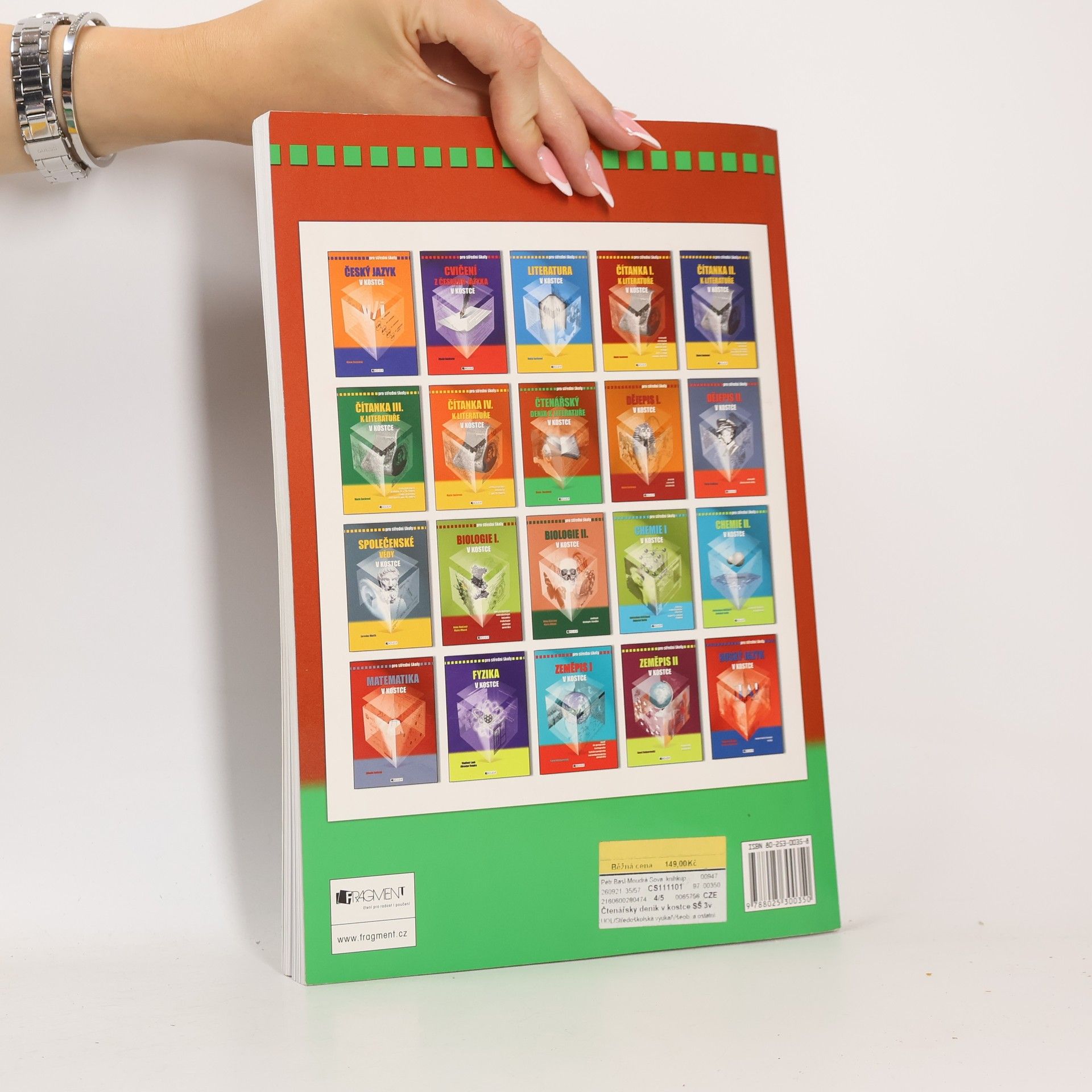 Marie Sochrová Čtenářský deník k literatuře v kostce