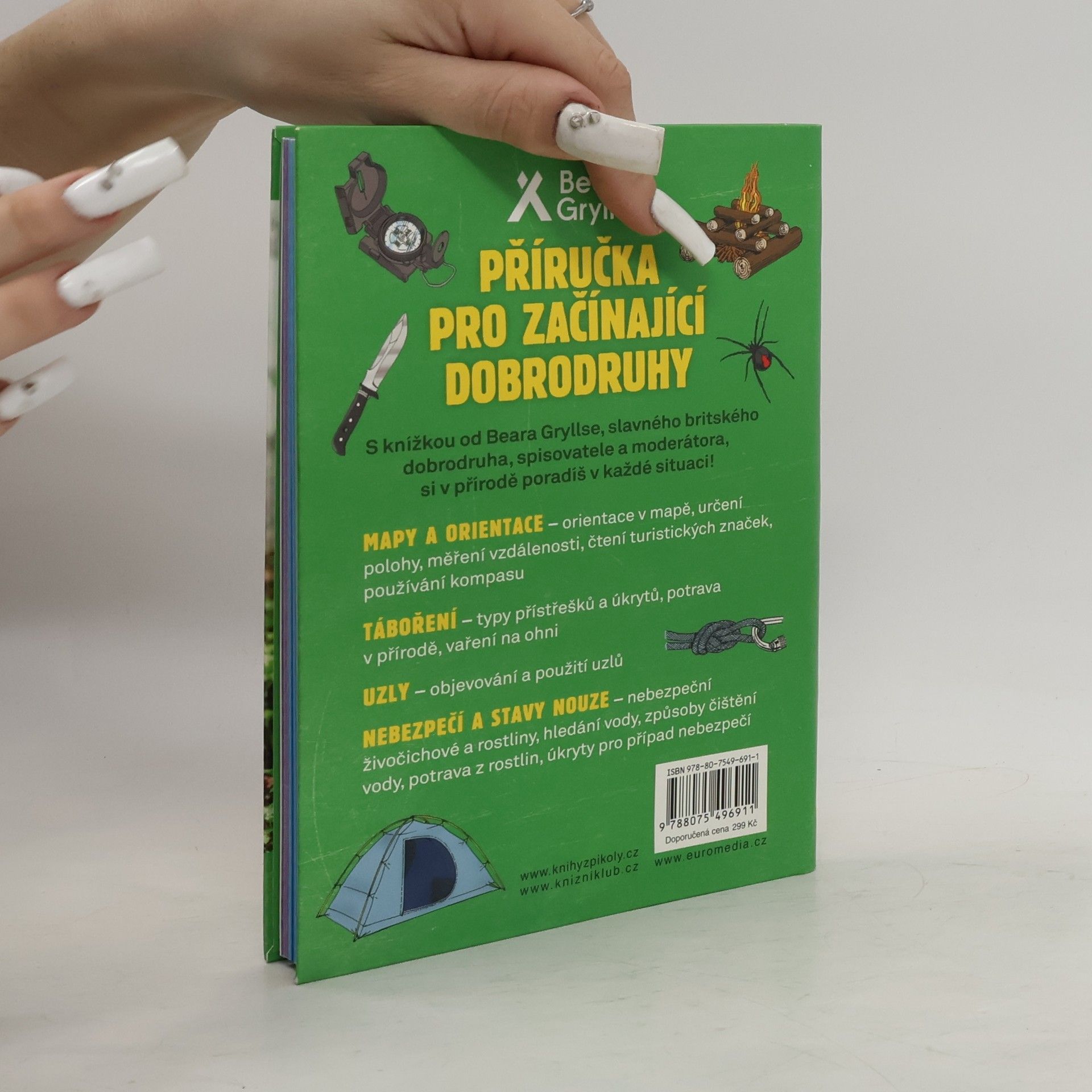 Bear Grylls Příručka pro začínající dobrodruhy