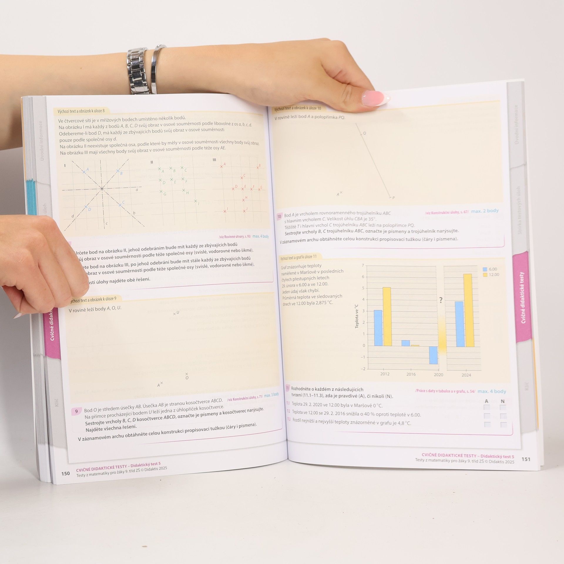 Autorenkollektiv Testy 2026 z matematiky pro žáky 9. tříd ZŠ : příprava na jednotné přijímací zkoušky