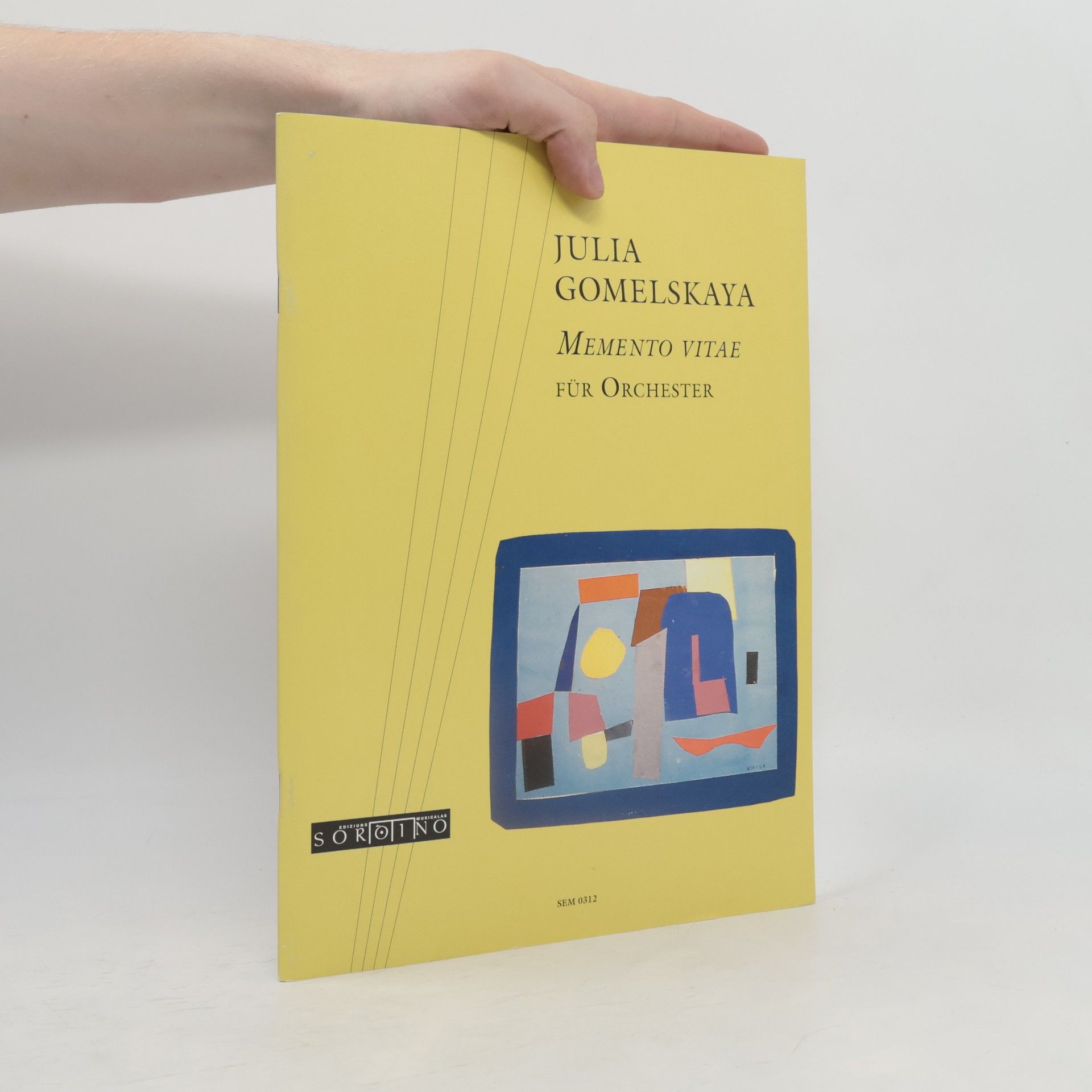 Julia Gomelskaya Memento vitae fü Orchester