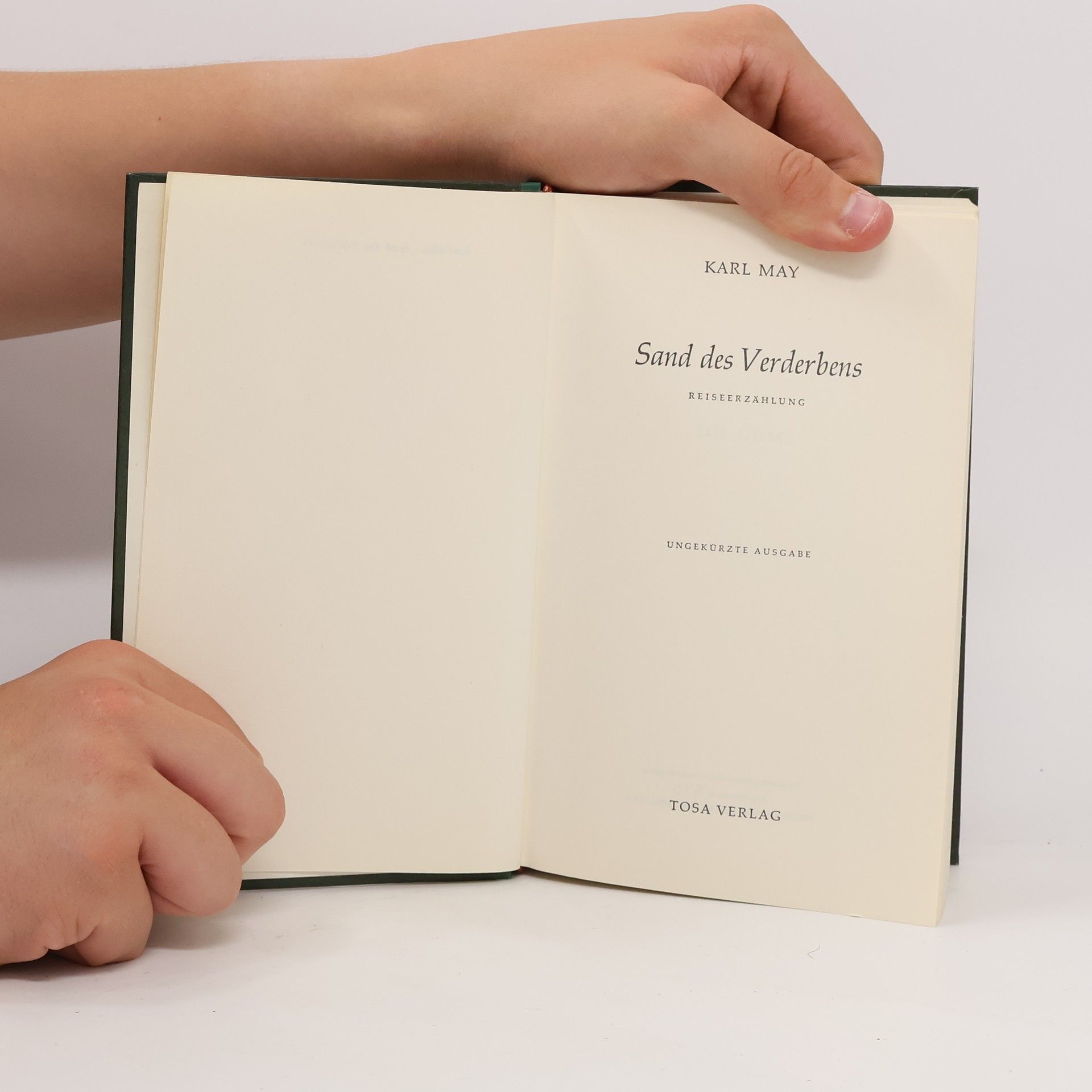 Karl May Sand des Verderbens