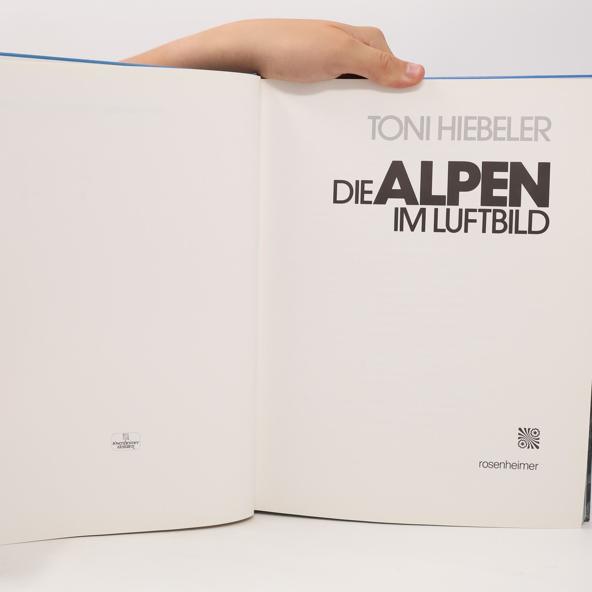 Toni Hiebeler Die Alpen im Luftbild