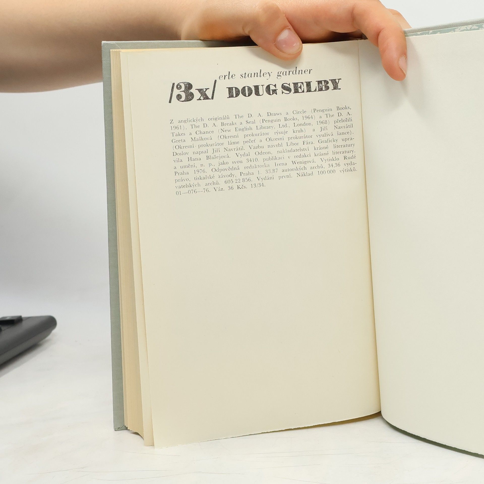 Erle Stanley Gardner 3x Doug Selby