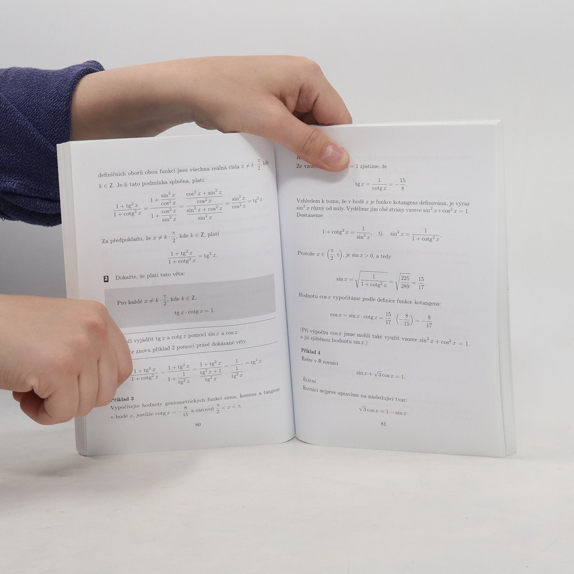 Oldřich Odvárko Matematika pro gymnázia. Goniometrie