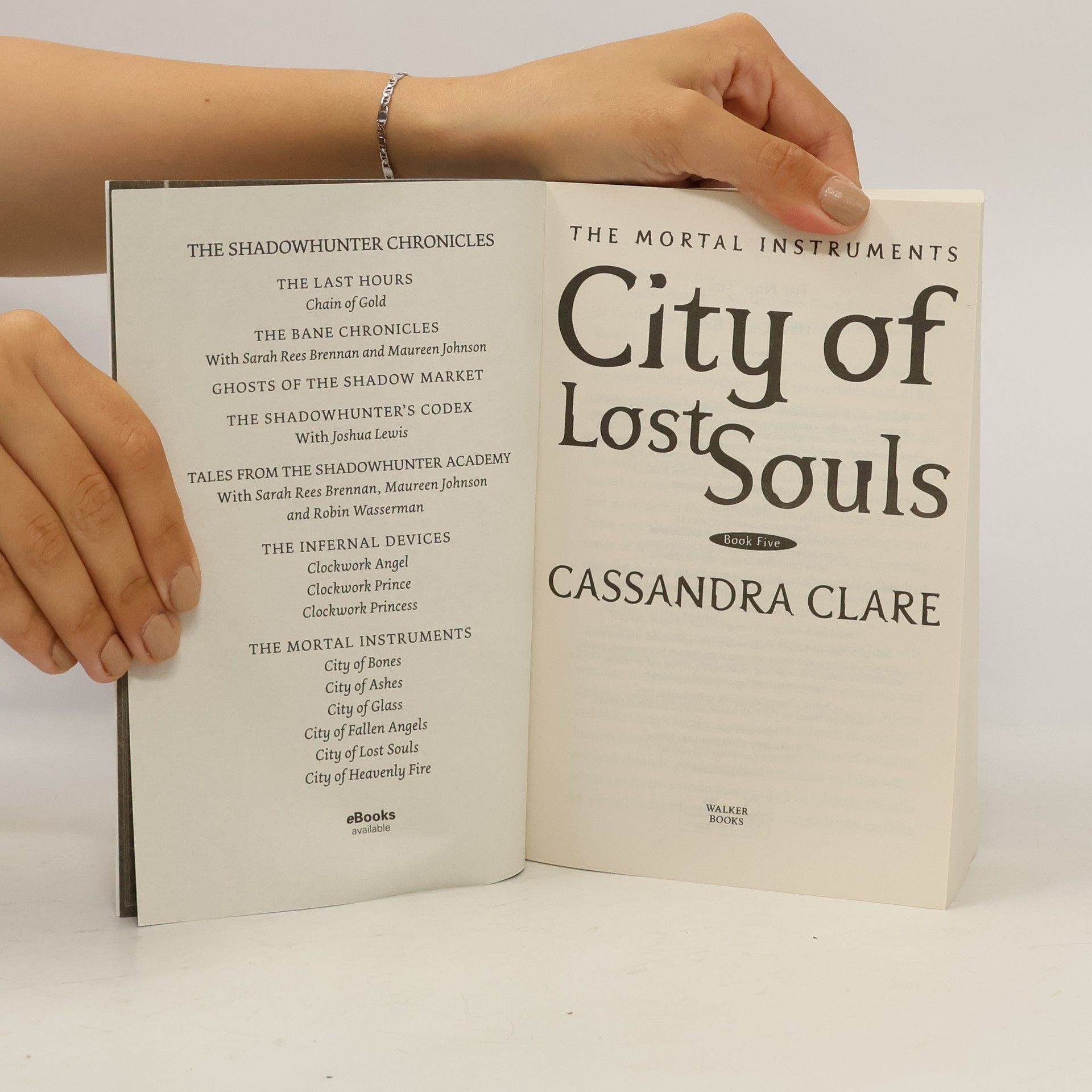 Cassandra Clare City of Lost Souls