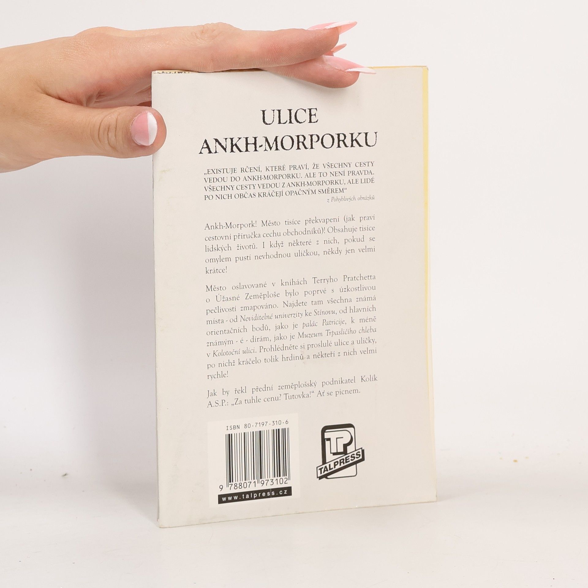 Terry Pratchett Ulice Ankh-Morporku