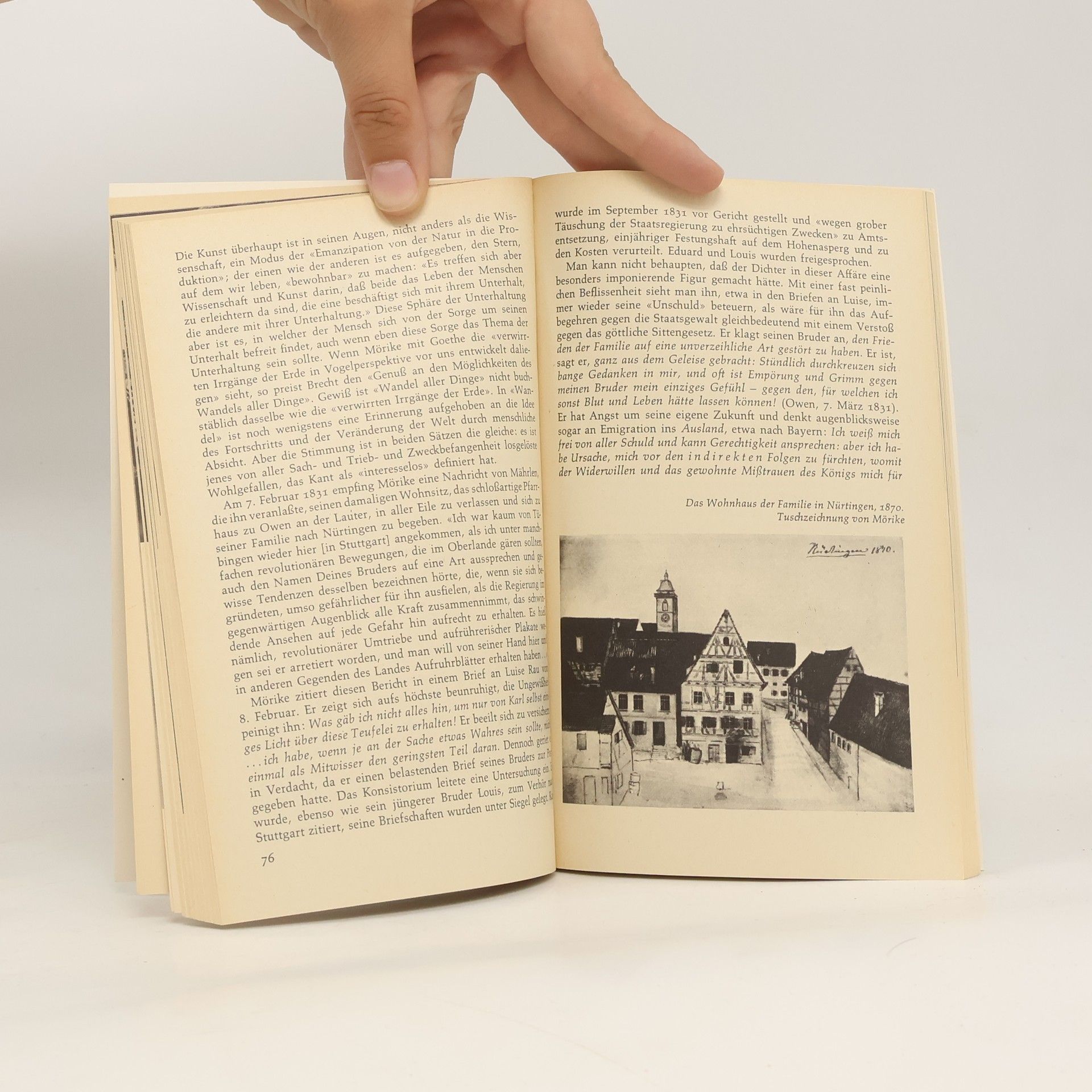 Hans Egon Holthusen Eduard Mörike in Selbstzeugnissen und Bilddokumenten
