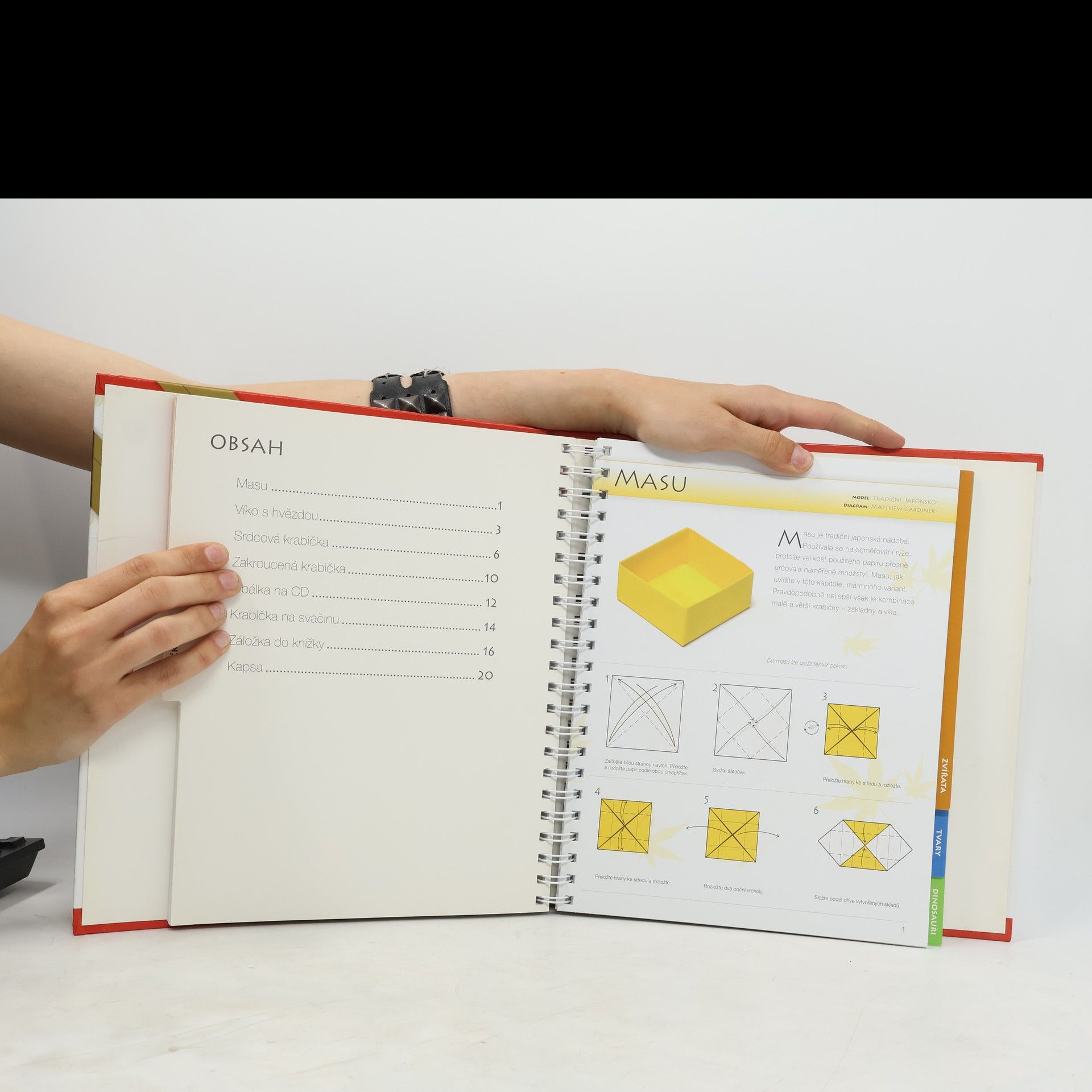 Matthew Gardiner Velká kniha origami