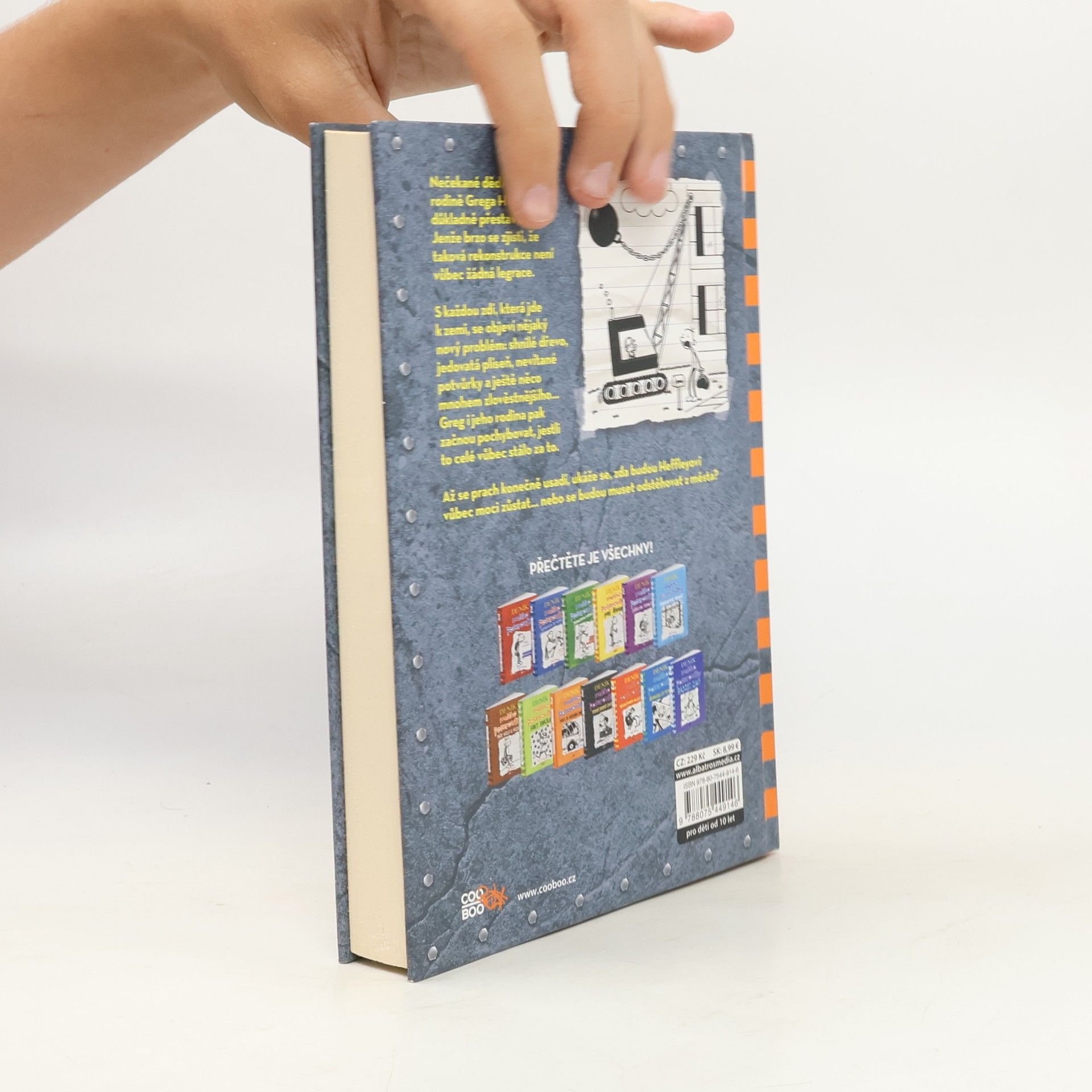 Jeff Kinney Deník malého poseroutky 14. Na spadnutí
