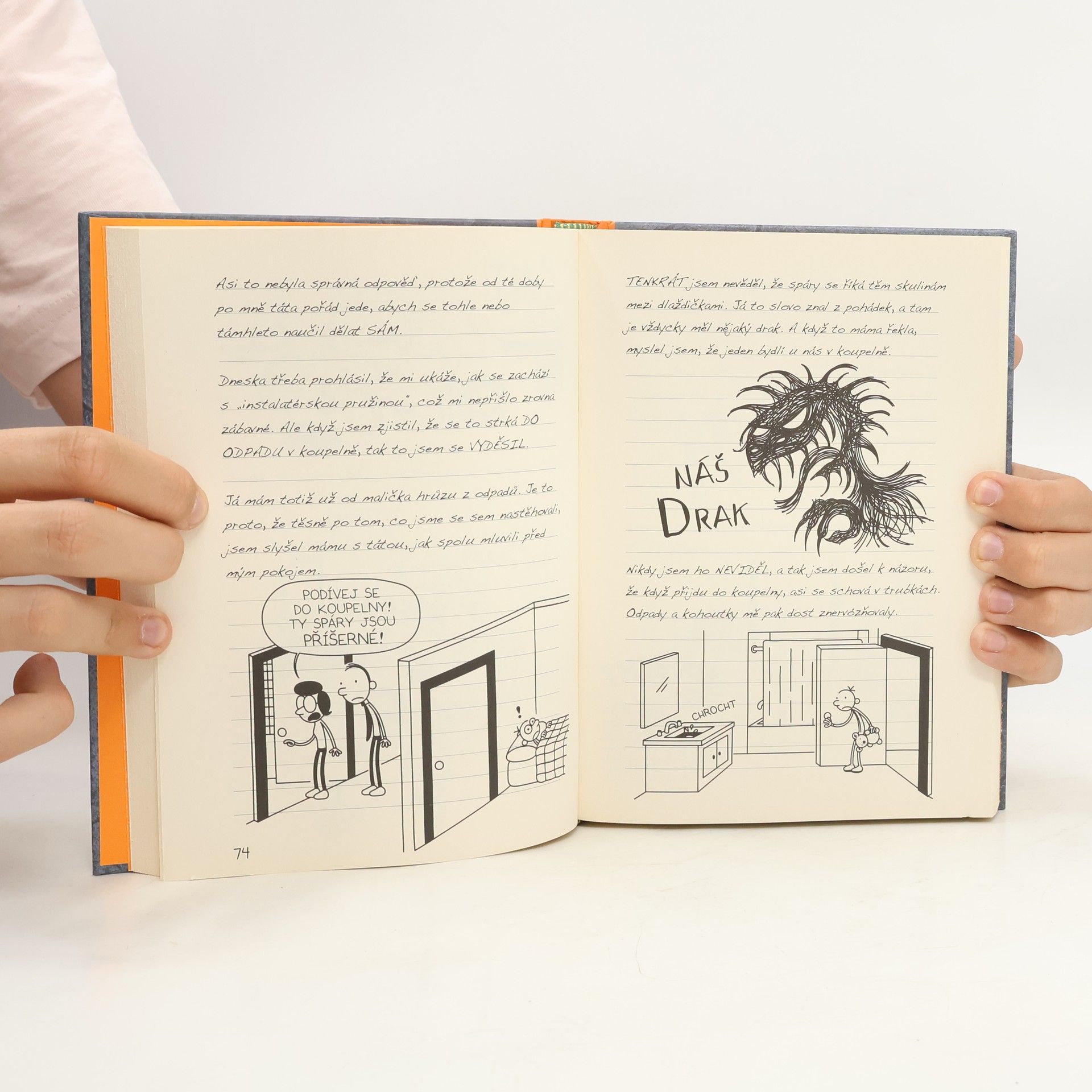 Jeff Kinney Deník malého poseroutky 14. Na spadnutí
