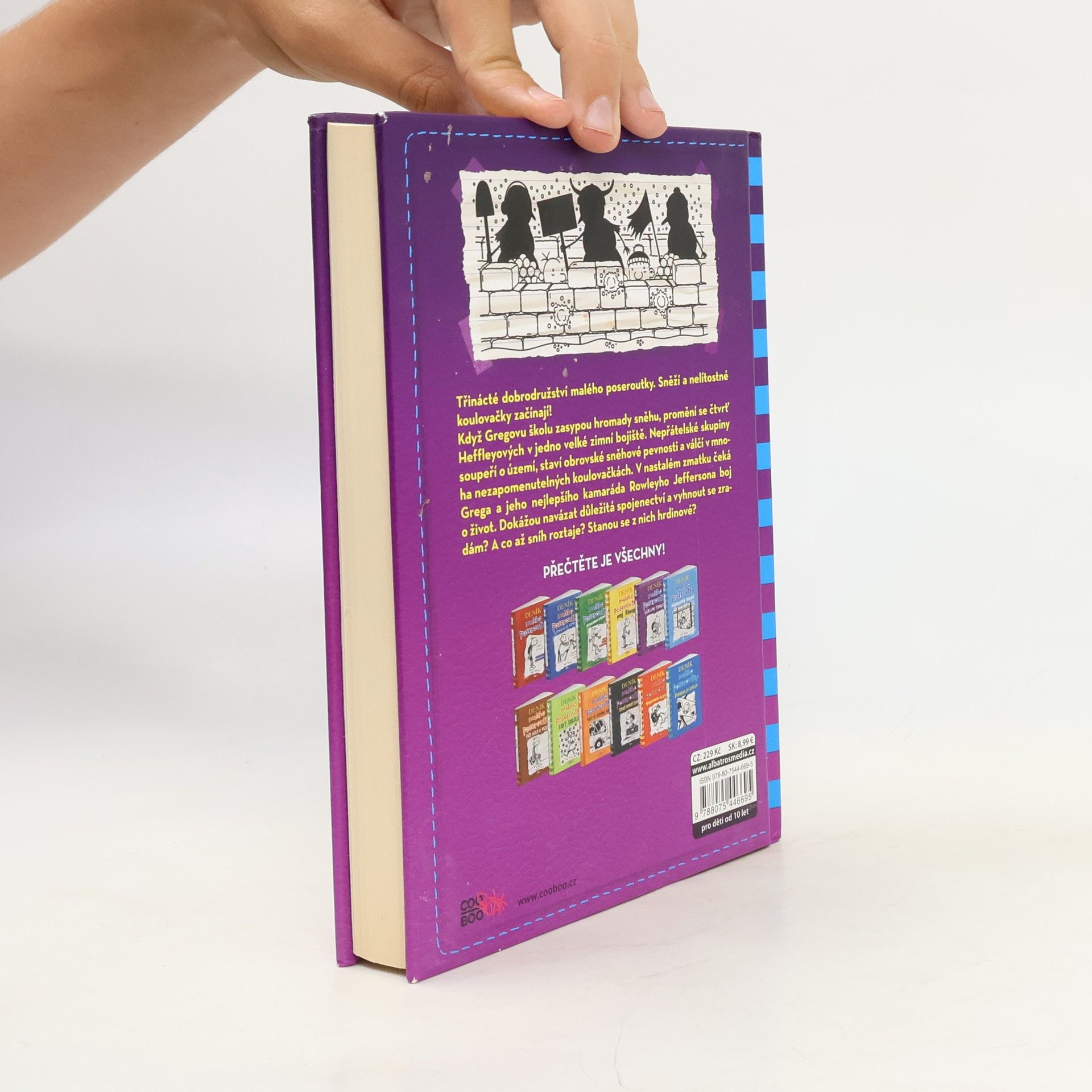 Jeff Kinney Deník malého poseroutky 13. Radosti zimy