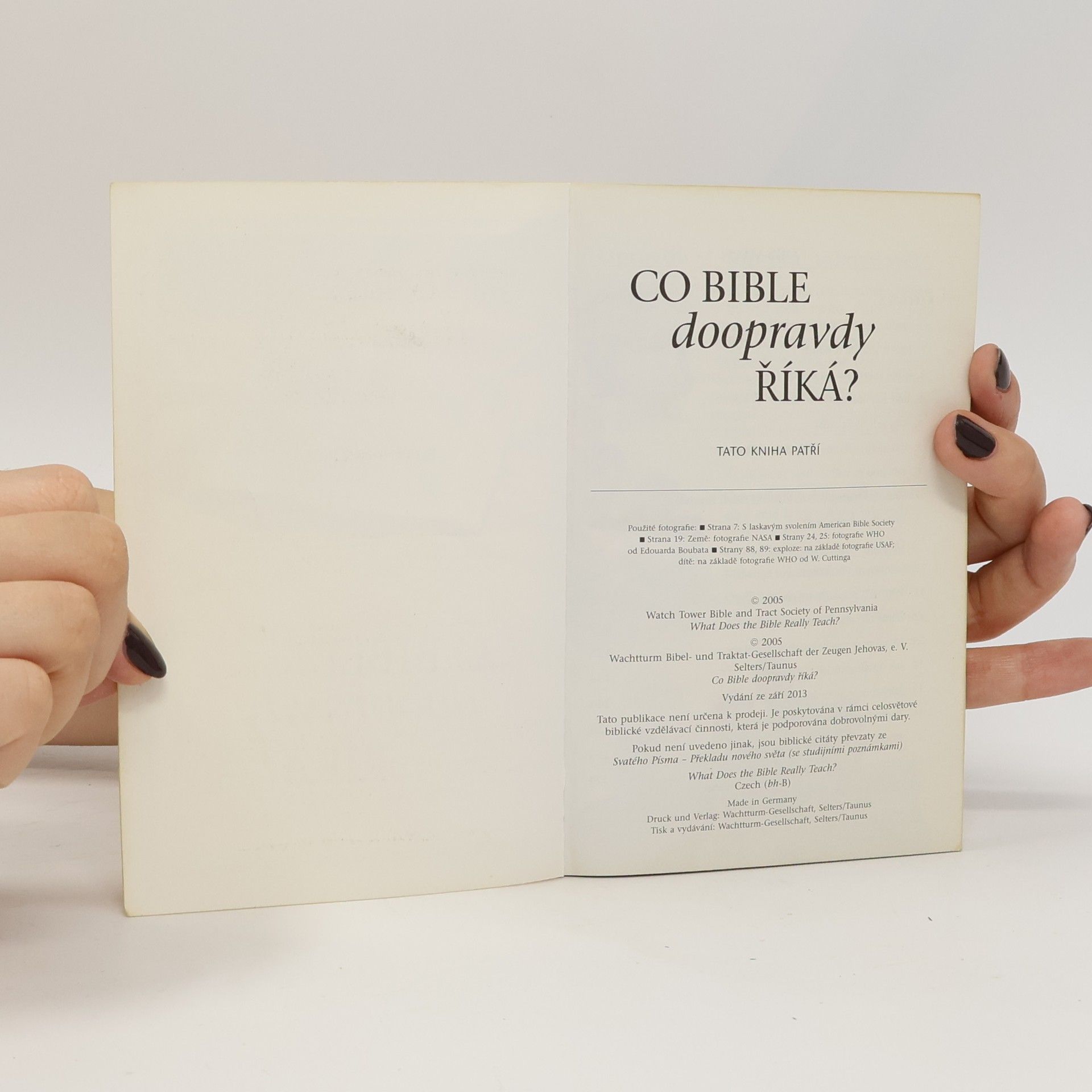 Kolektiv autorů Co Bible doopravdy říká?