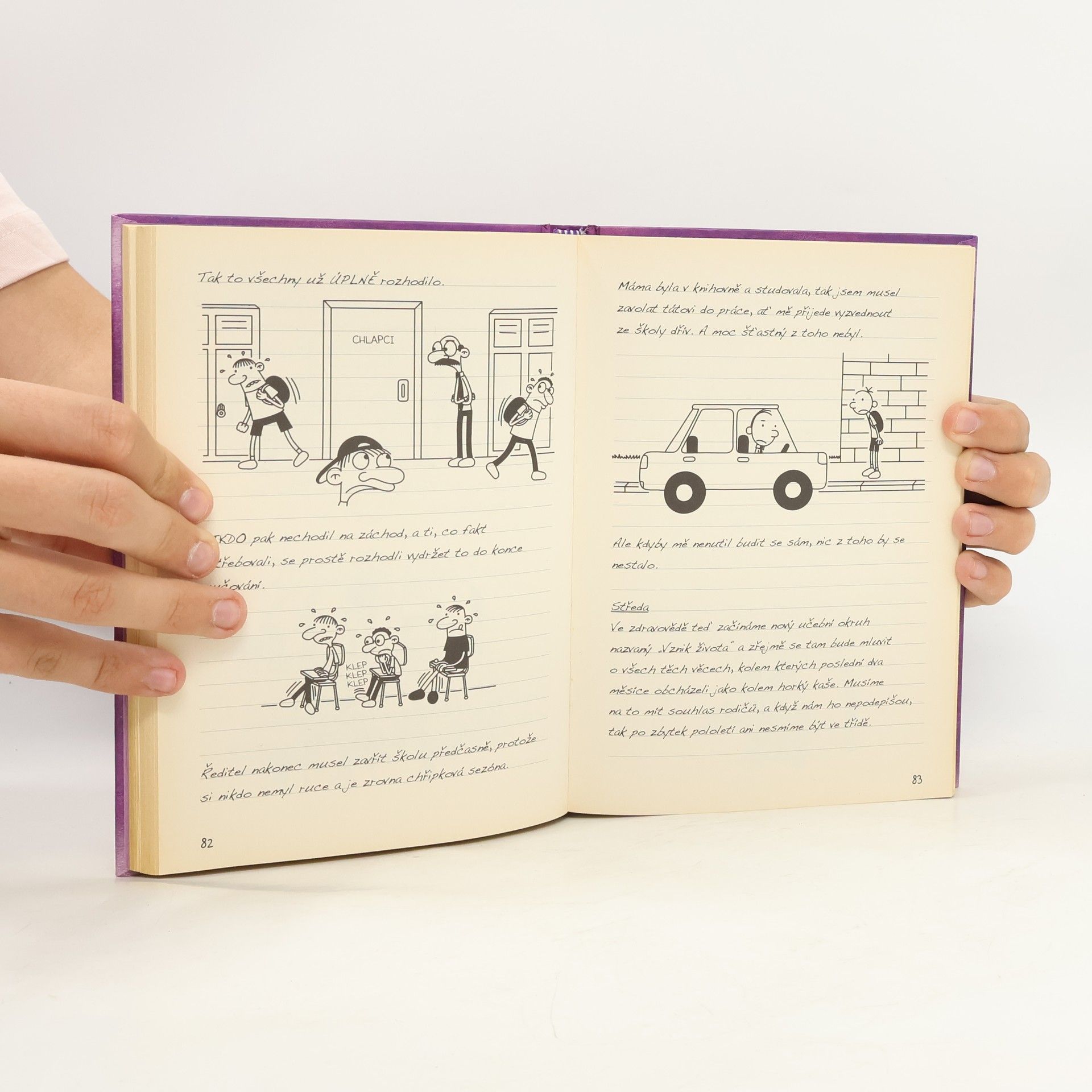Jeff Kinney Deník malého poseroutky 5. Ošklivá pravda