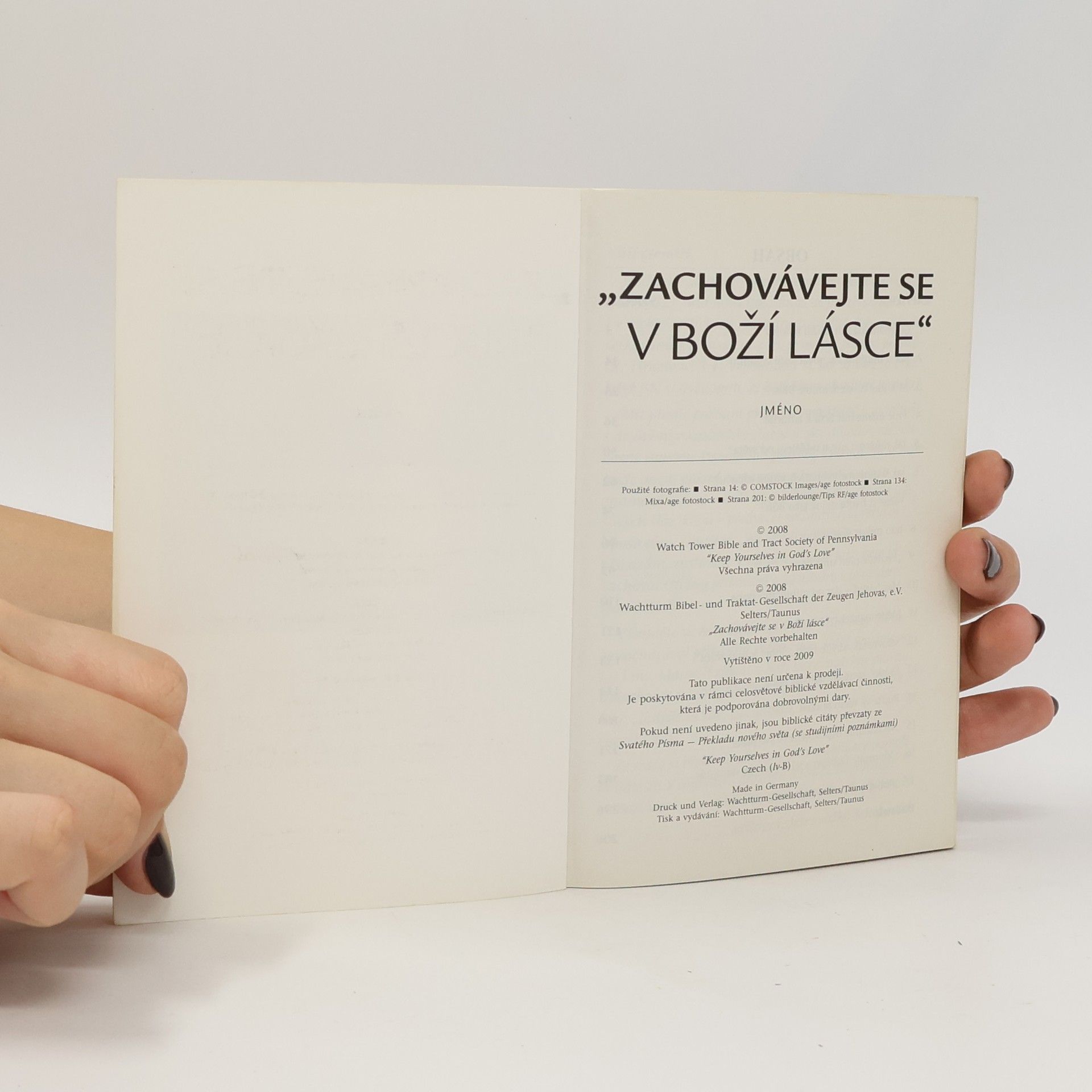 Collectif d'auteurs "Zachovávejte se v Boží lásce"