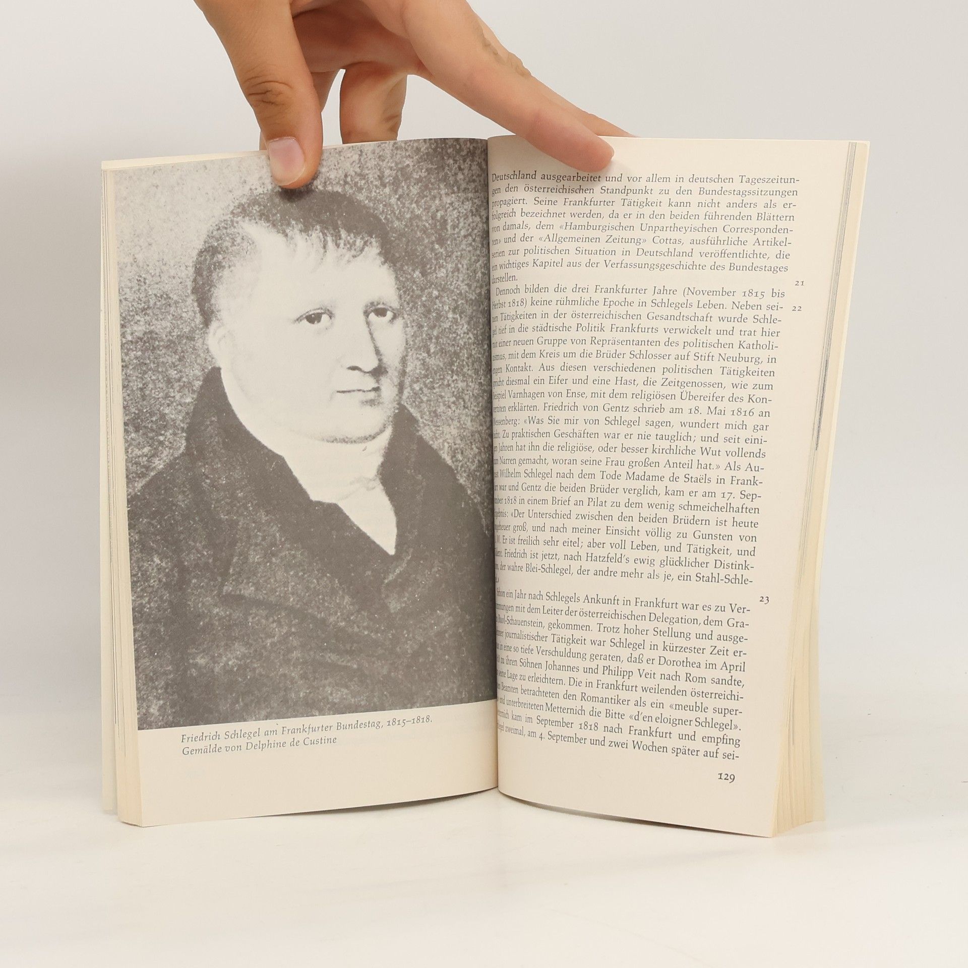 Ernst Behler Friedrich Schlegel in Selbstzeugnissen und Bilddokumenten
