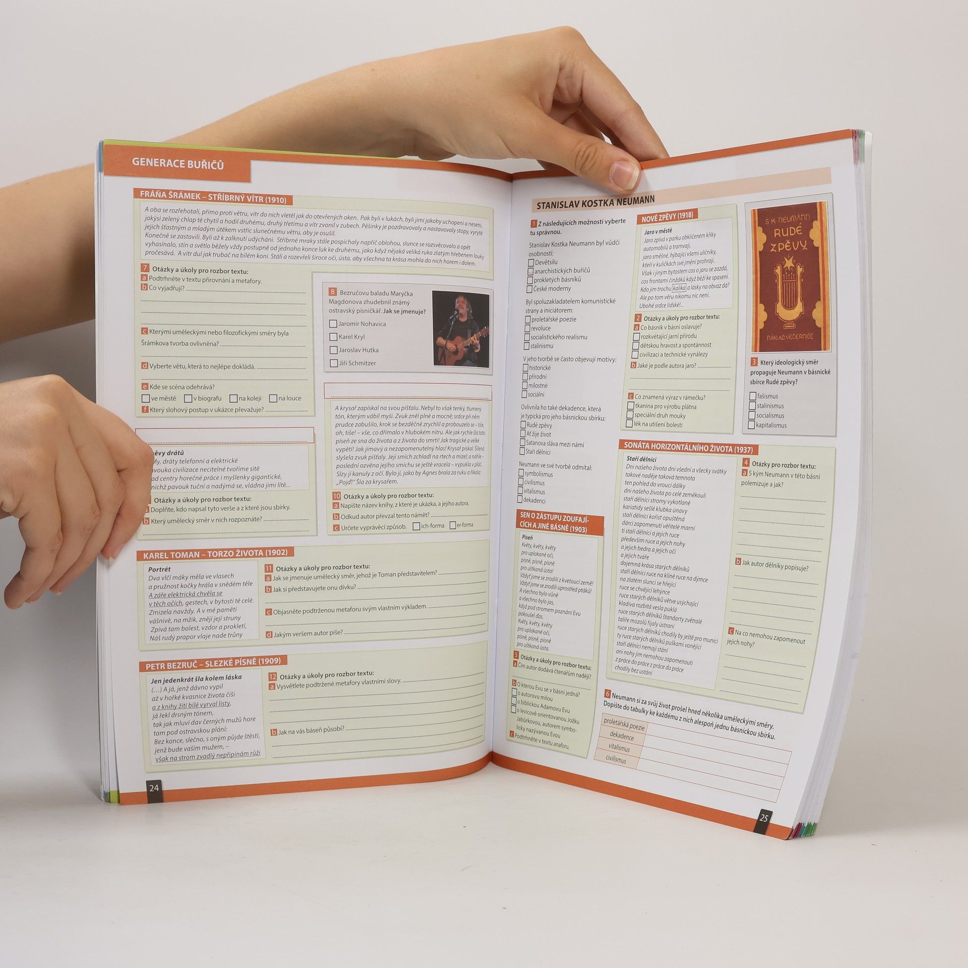Autorenkollektiv Nová literatura 3 : pracovní sešit pro 3. ročník SŠ
