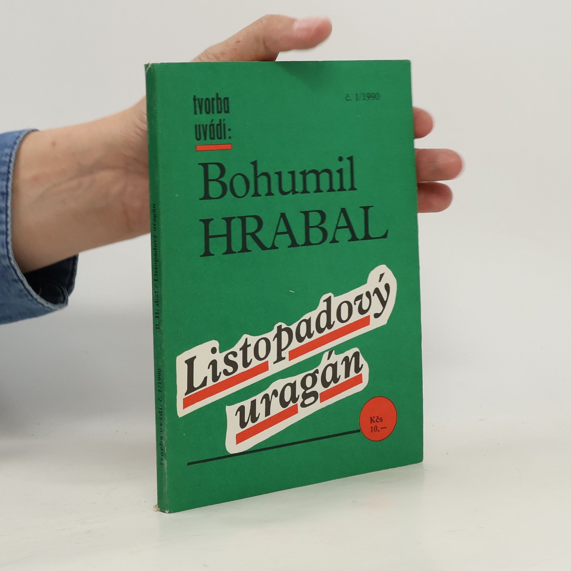 Bohumil Hrabal Listopadový uragán