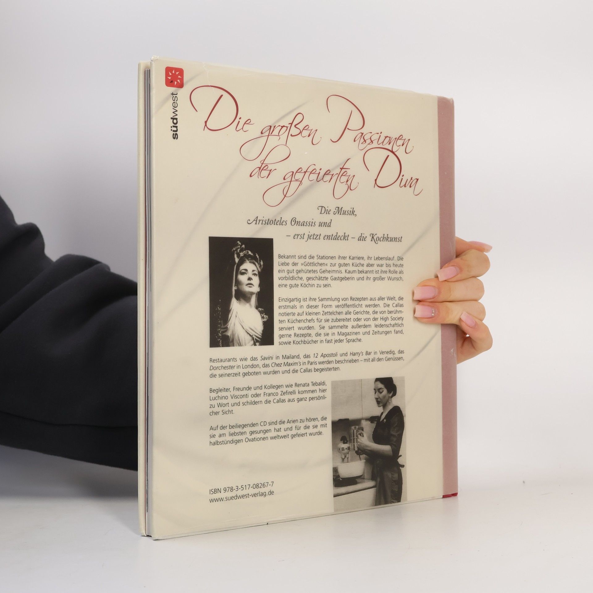 Bruno Tosi Maria Callas : la divina in cucina ; die Entdeckung ihrer kulinarischen Geheimnisse