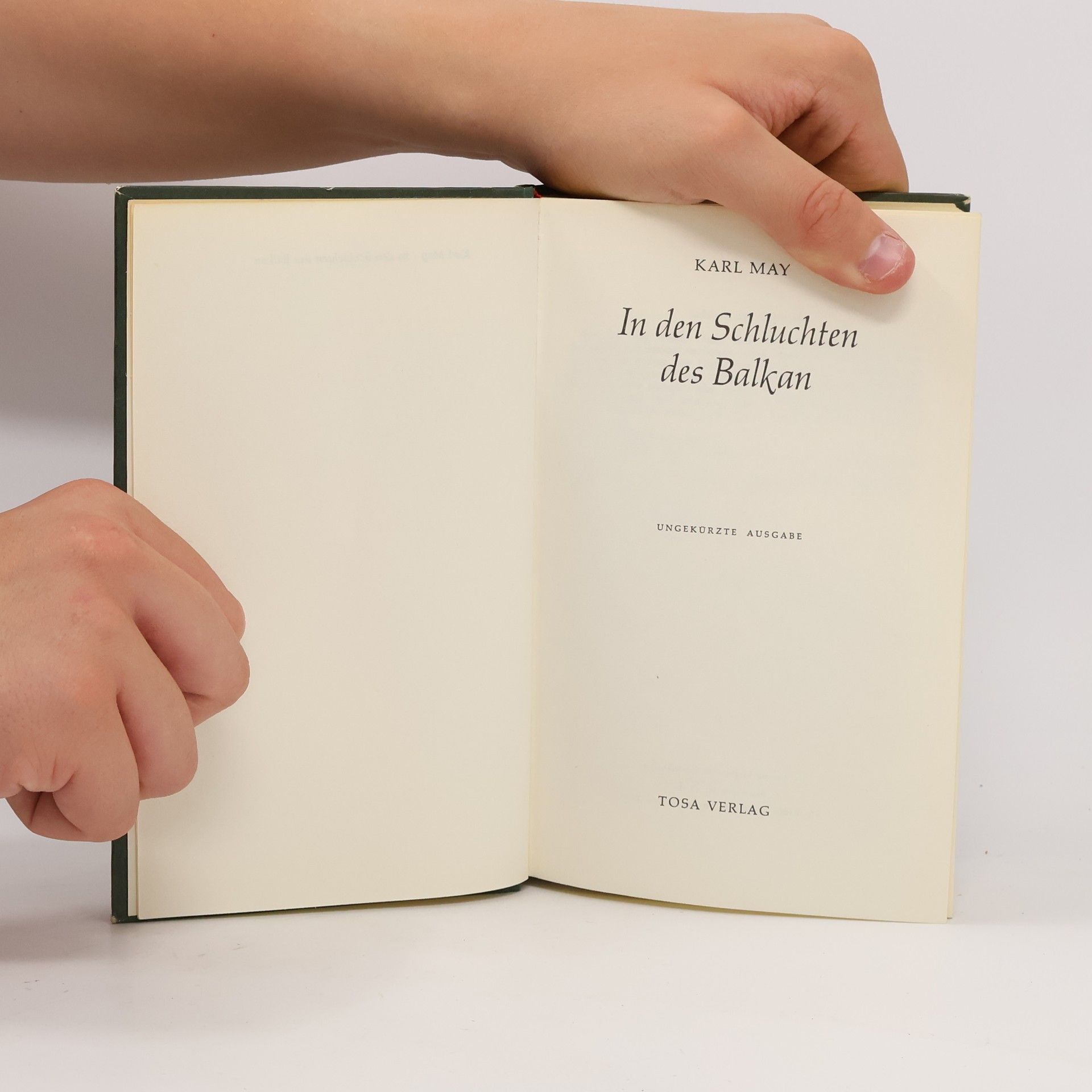 Karl May In den Schluchten des Balkan
