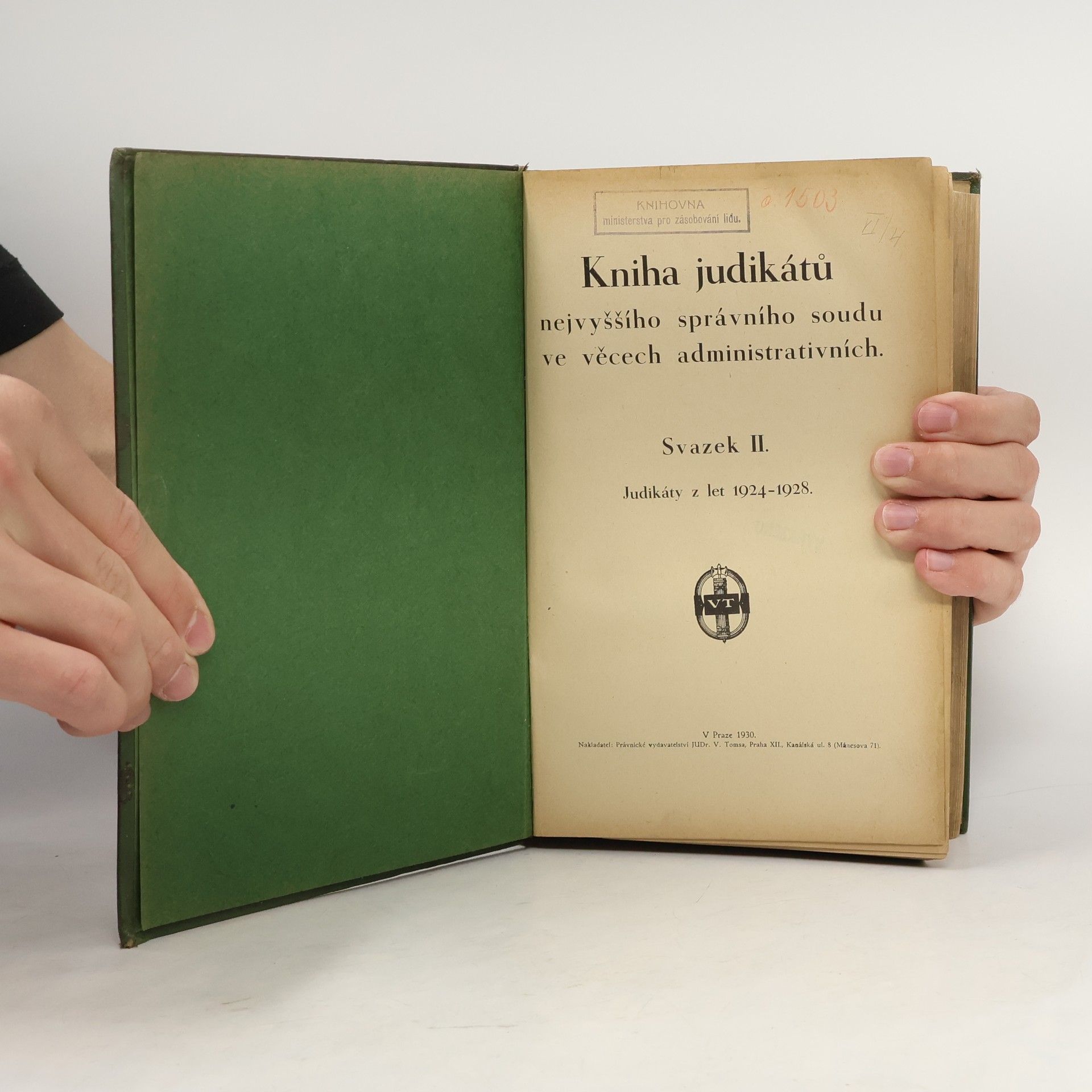 Autores varios Kniha judikátů. Svazek II.
