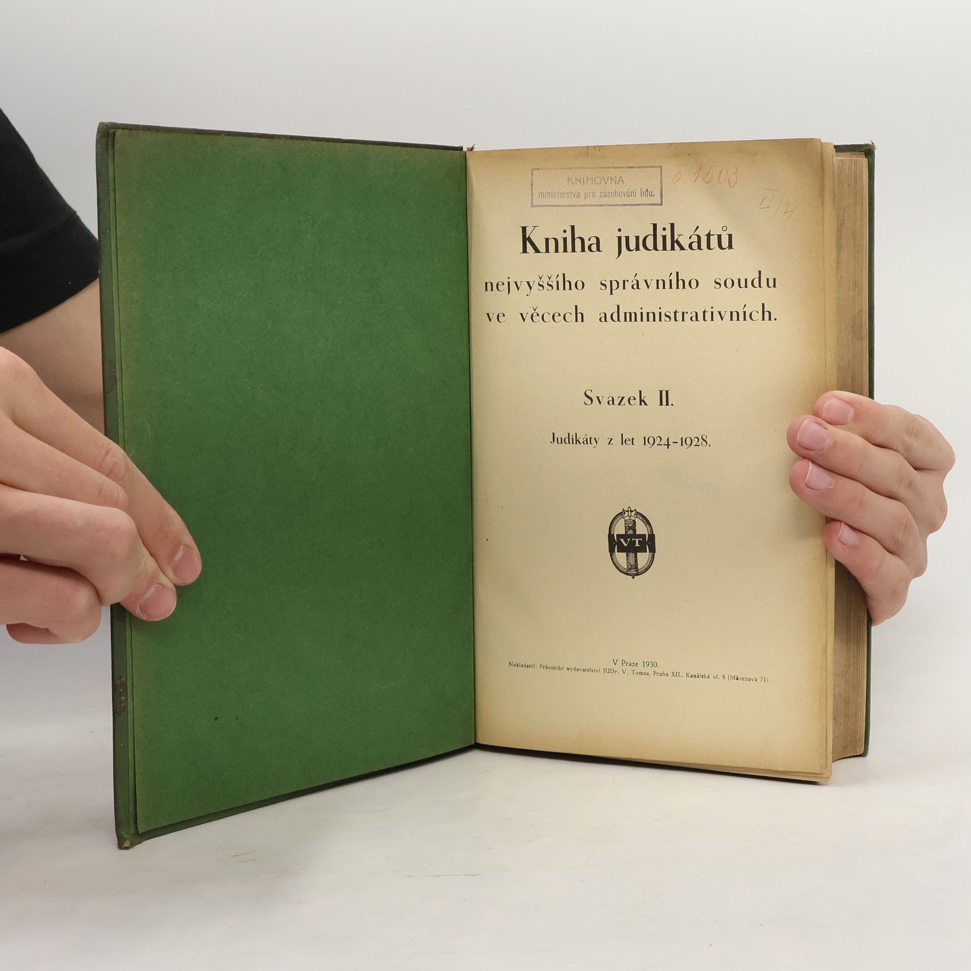 Autores varios Kniha judikátů. Svazek II.