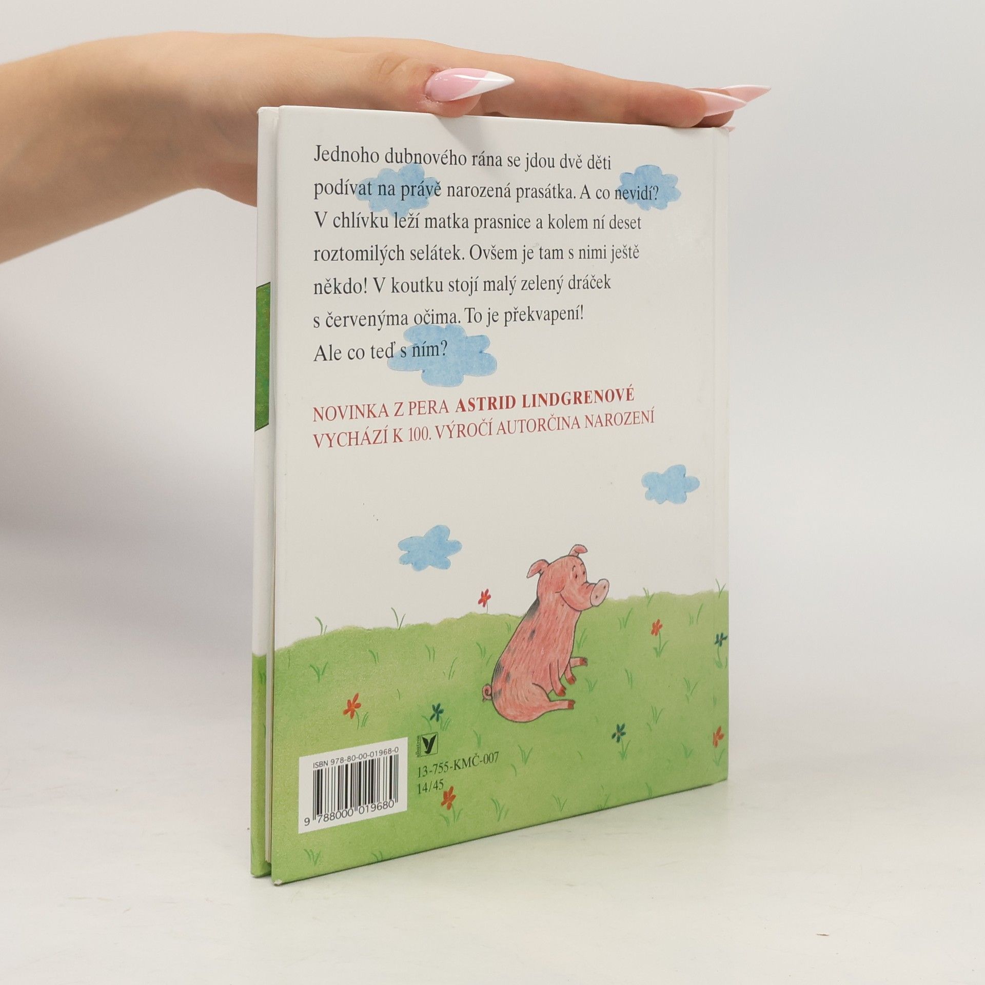 Astrid Lindgren Dráček s červenýma očima