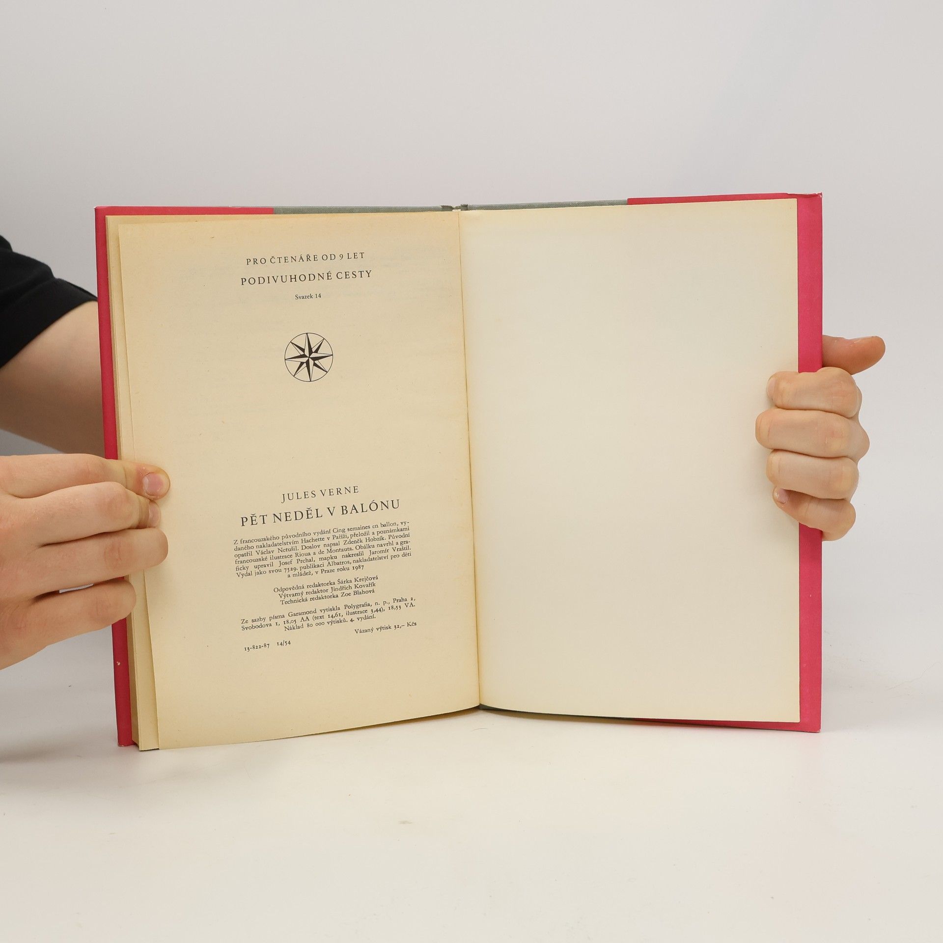 Jules Verne Pět neděl v balónu