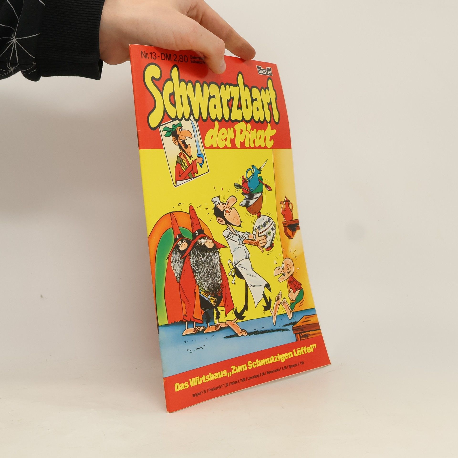 Autorenkollektiv Schwarzbart der Pirat, nr. 13