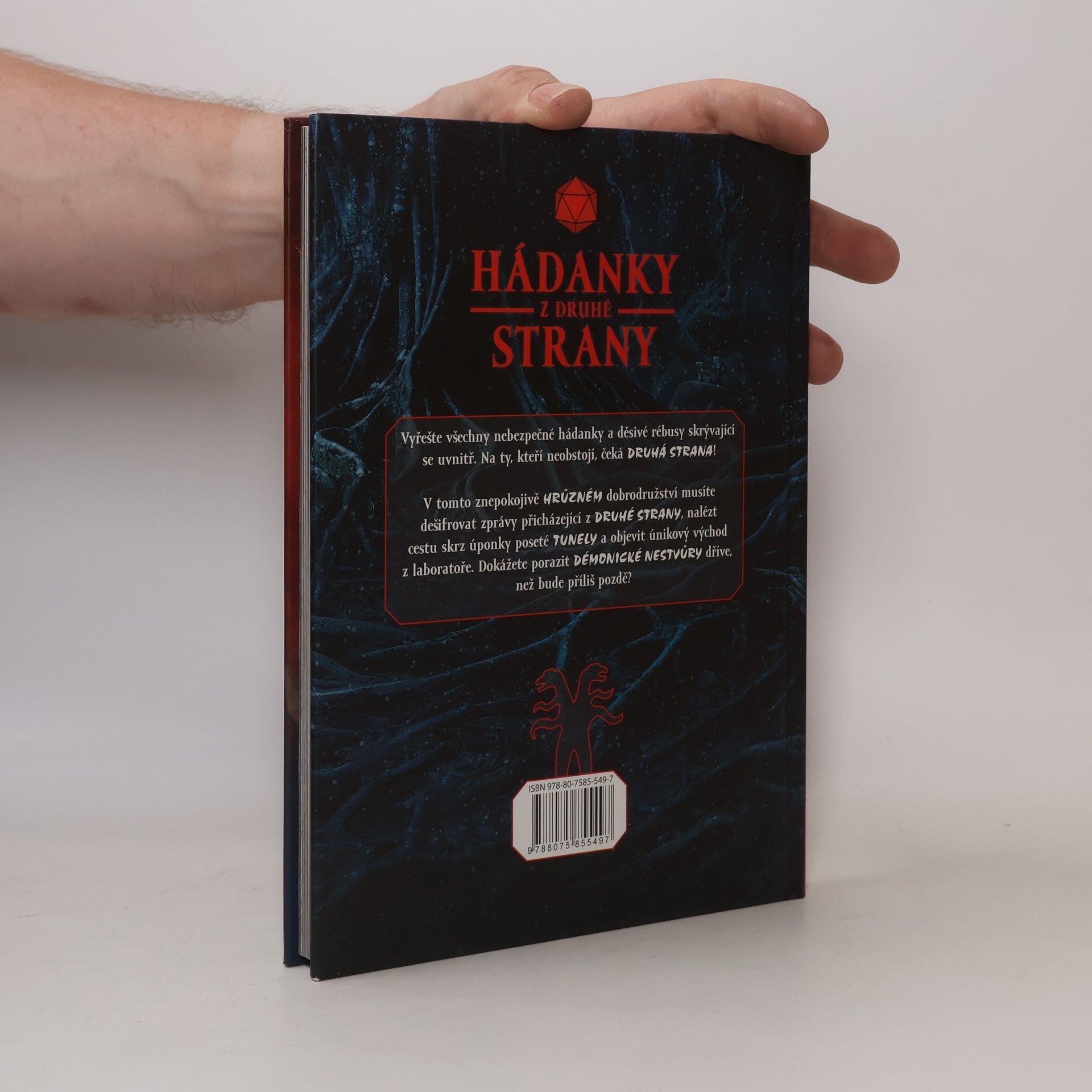 Jason Ward Hádanky z druhé strany. Děsivě návykové dobrodružství plné hlavolamů inspirované světem Stranger things