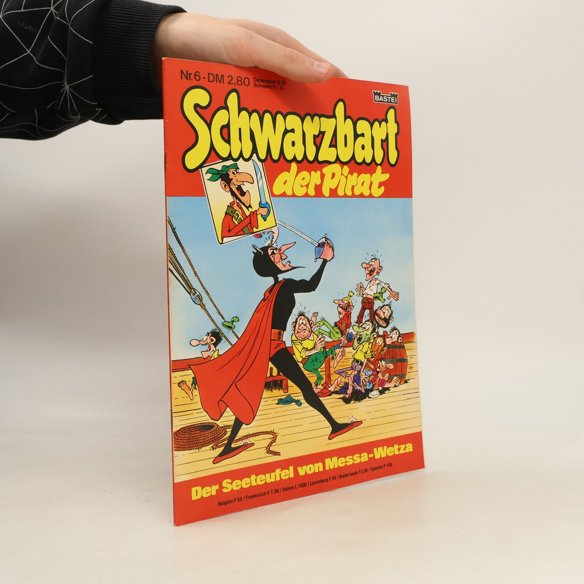 Autorenkollektiv Schwarzbart der Pirat. nr. 6