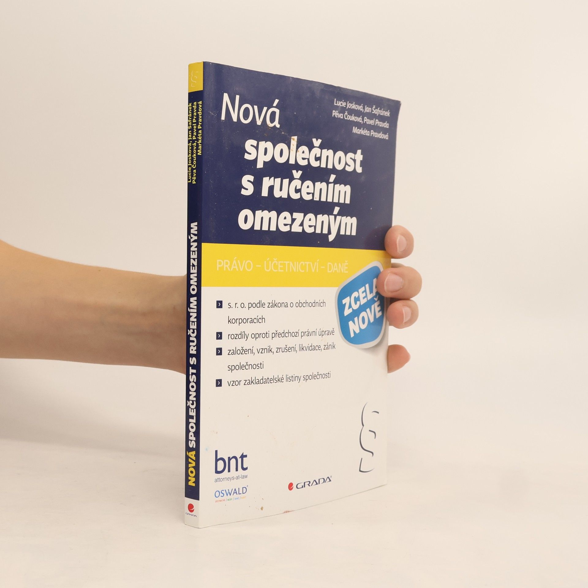 Nová společnost s ručením omezeným. Právo, účetnictví, daně