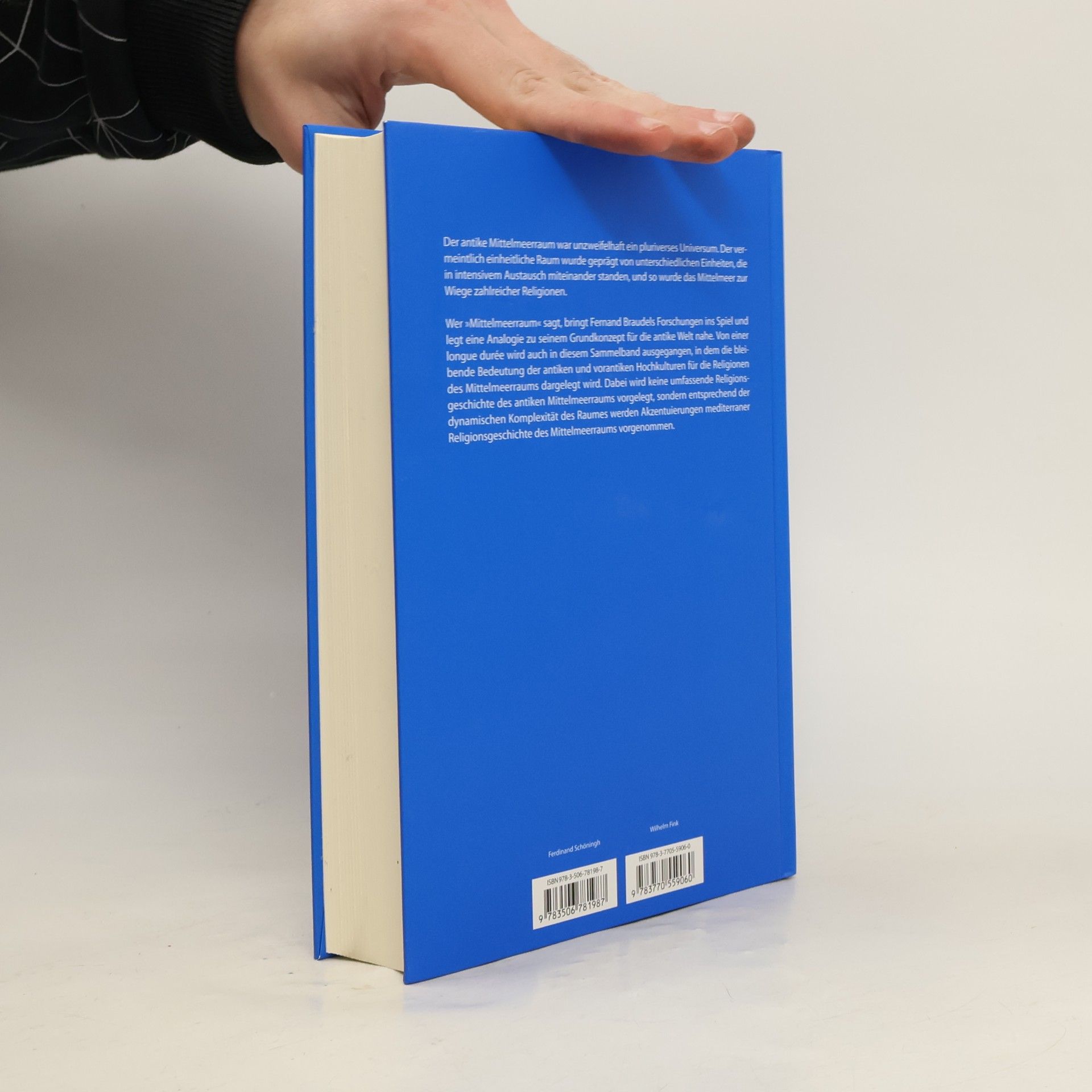 Richard Faber Mittelmeerstudien: Ein pluriverses Universum